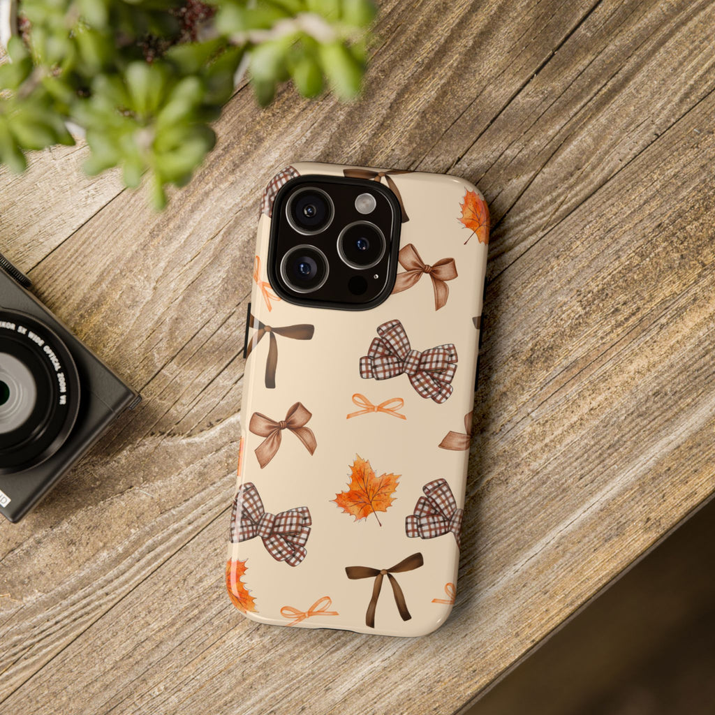 Autumn Bows Tough Phone Case