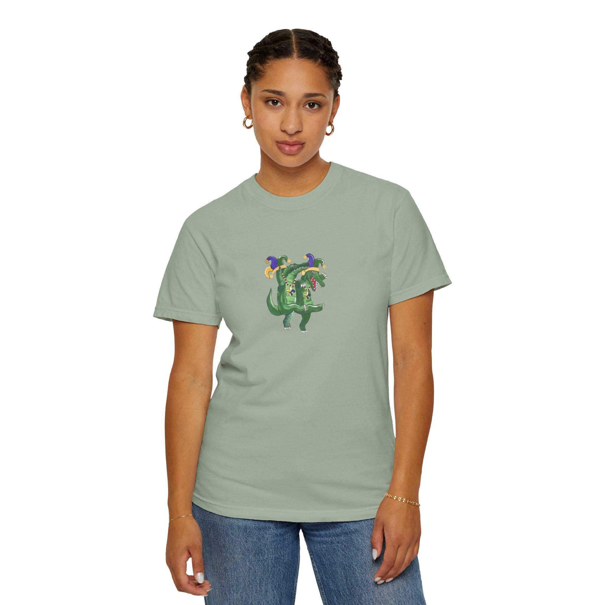 Mardi Gras Dancing Gator T-Shirt