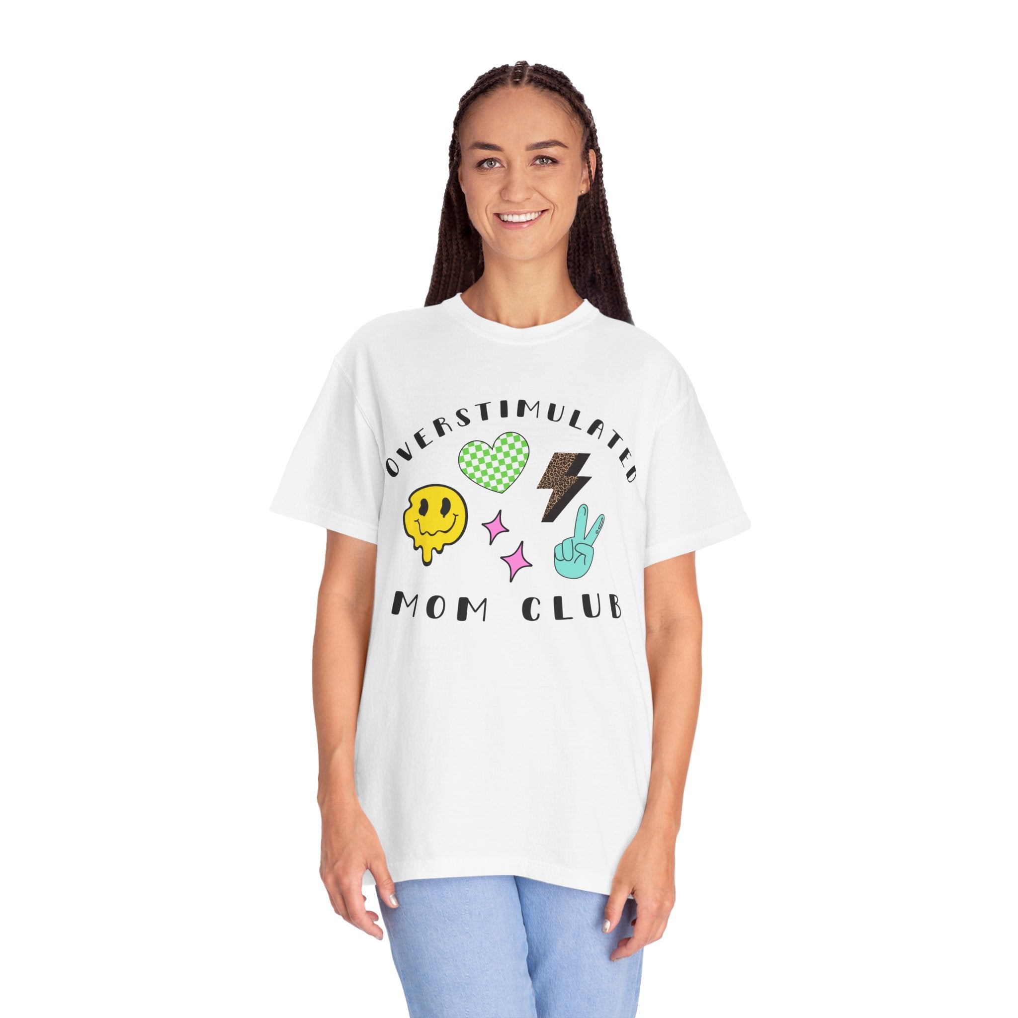 Overstimulated Mom Club T-Shirt
