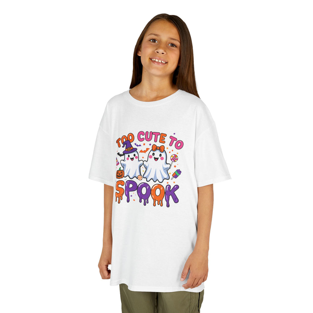 Girl's Too Cute to Spook Tee