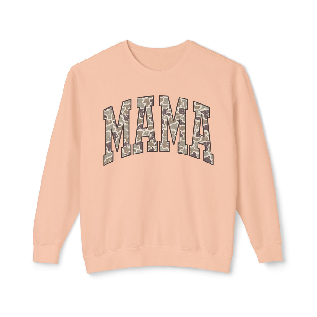Stylish Mama Sweatshirt for Moms, Casual Gift for Mother's Day, Lightweight Crewneck Pullover, Cozy Everyday Wear, Trendy Fashion