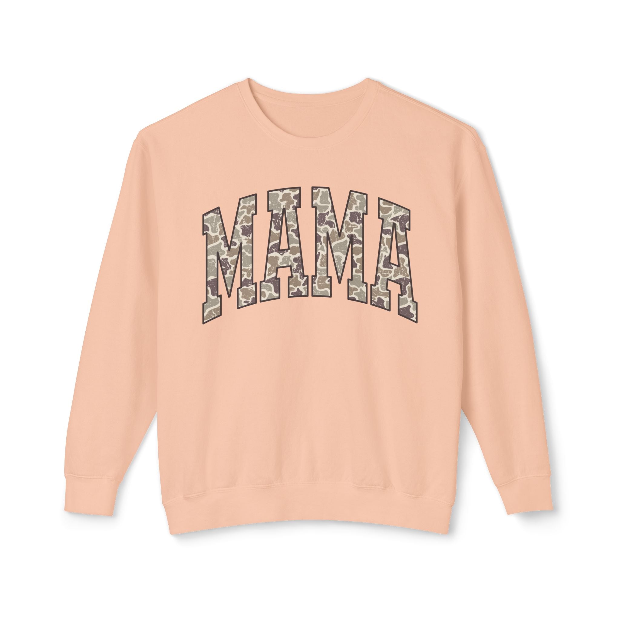 Stylish Mama Sweatshirt for Moms, Casual Gift for Mother's Day, Lightweight Crewneck Pullover, Cozy Everyday Wear, Trendy Fashion