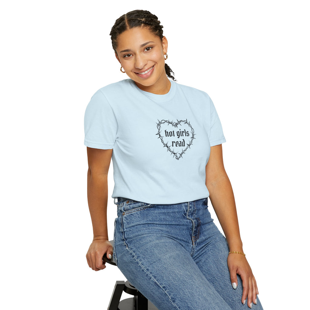 Hot Girls Read Comfort Color Tee
