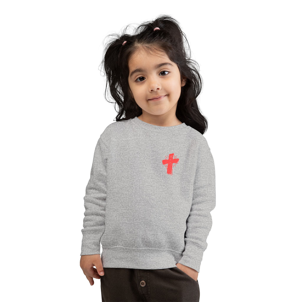Toddler Sweatshirt - Jesus Saves  - Church Wear