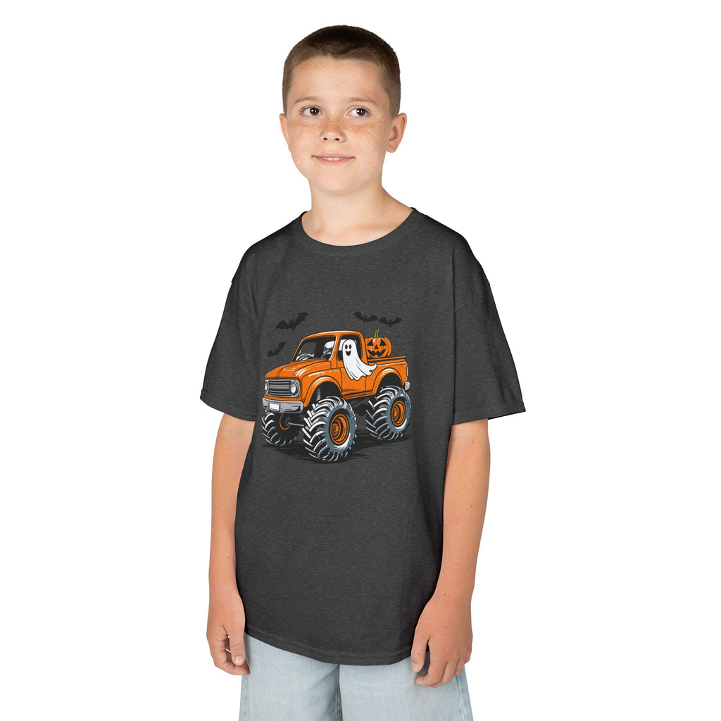 Monster Truck Halloween Boys Tee