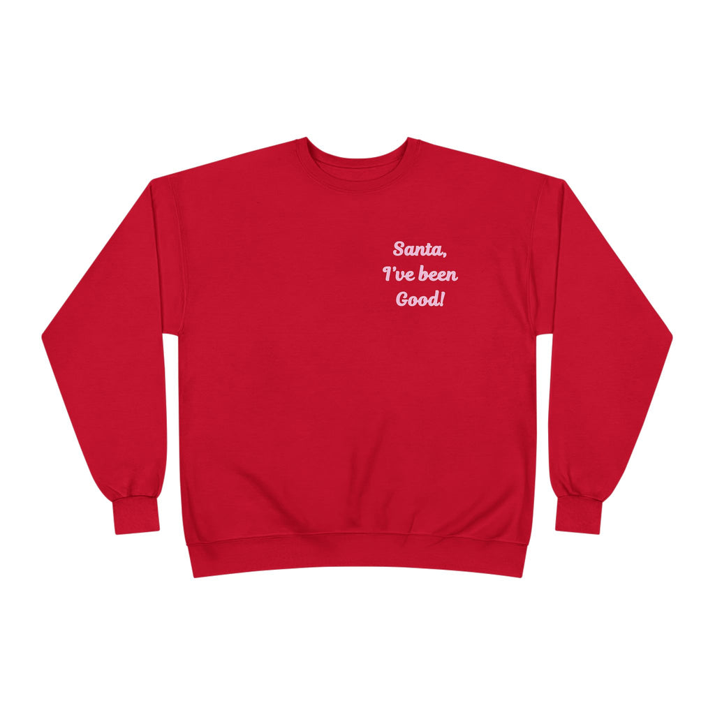 Festive Crewneck Sweatshirt -"Naughty & Nice"