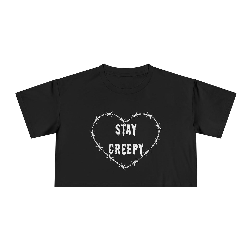 Creepy Women's Crop Tee