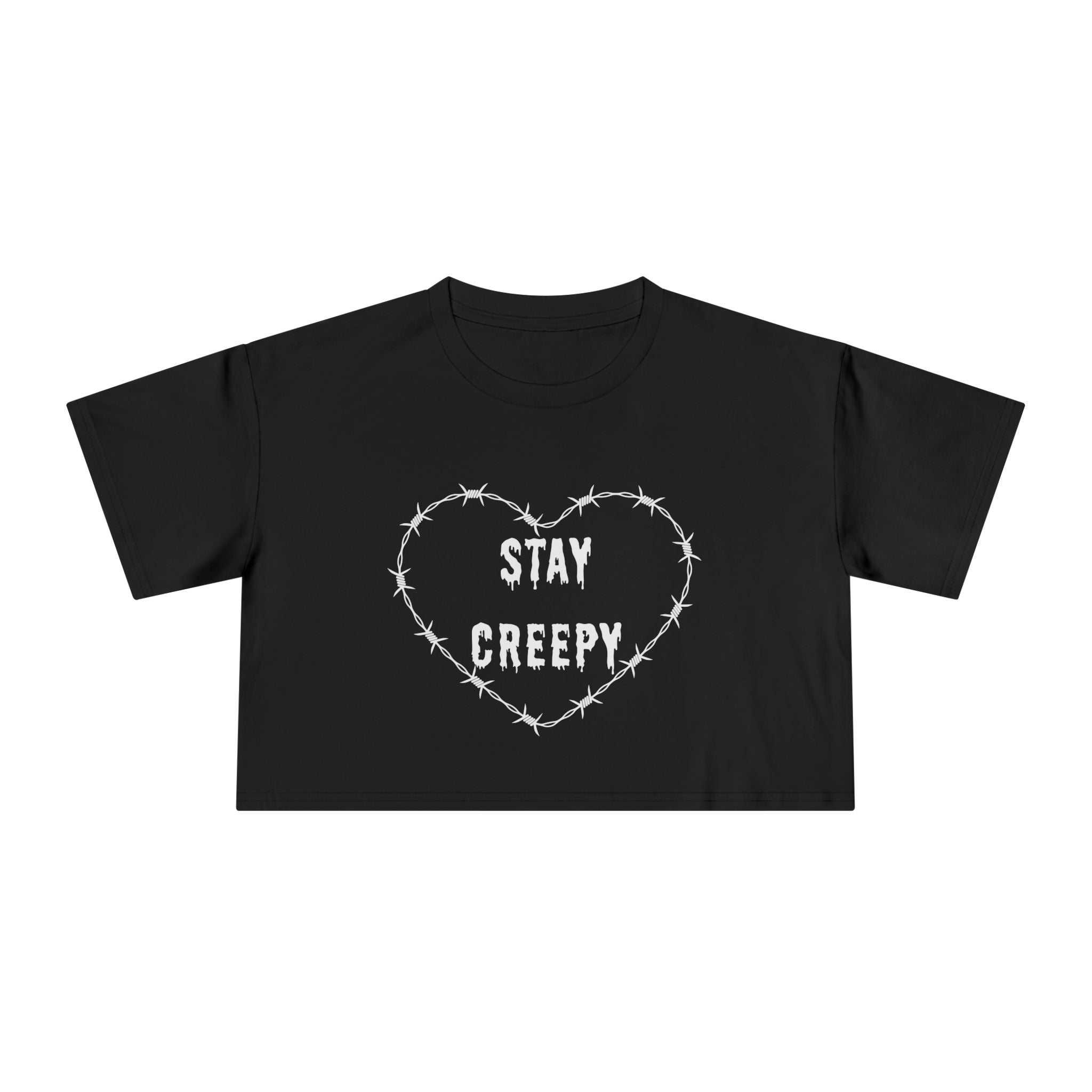 Creepy Women's Crop Tee