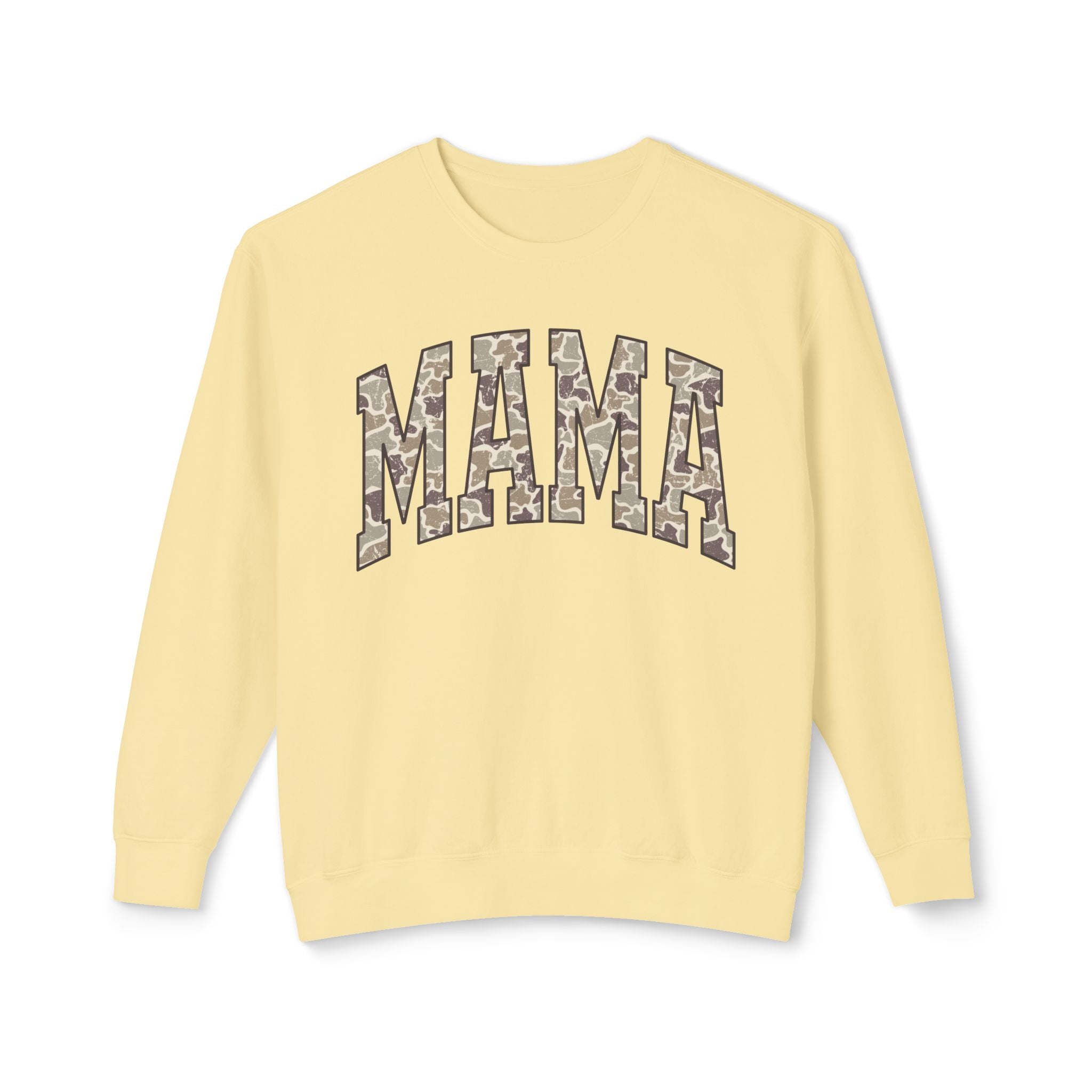Stylish Mama Sweatshirt for Moms, Casual Gift for Mother's Day, Lightweight Crewneck Pullover, Cozy Everyday Wear, Trendy Fashion