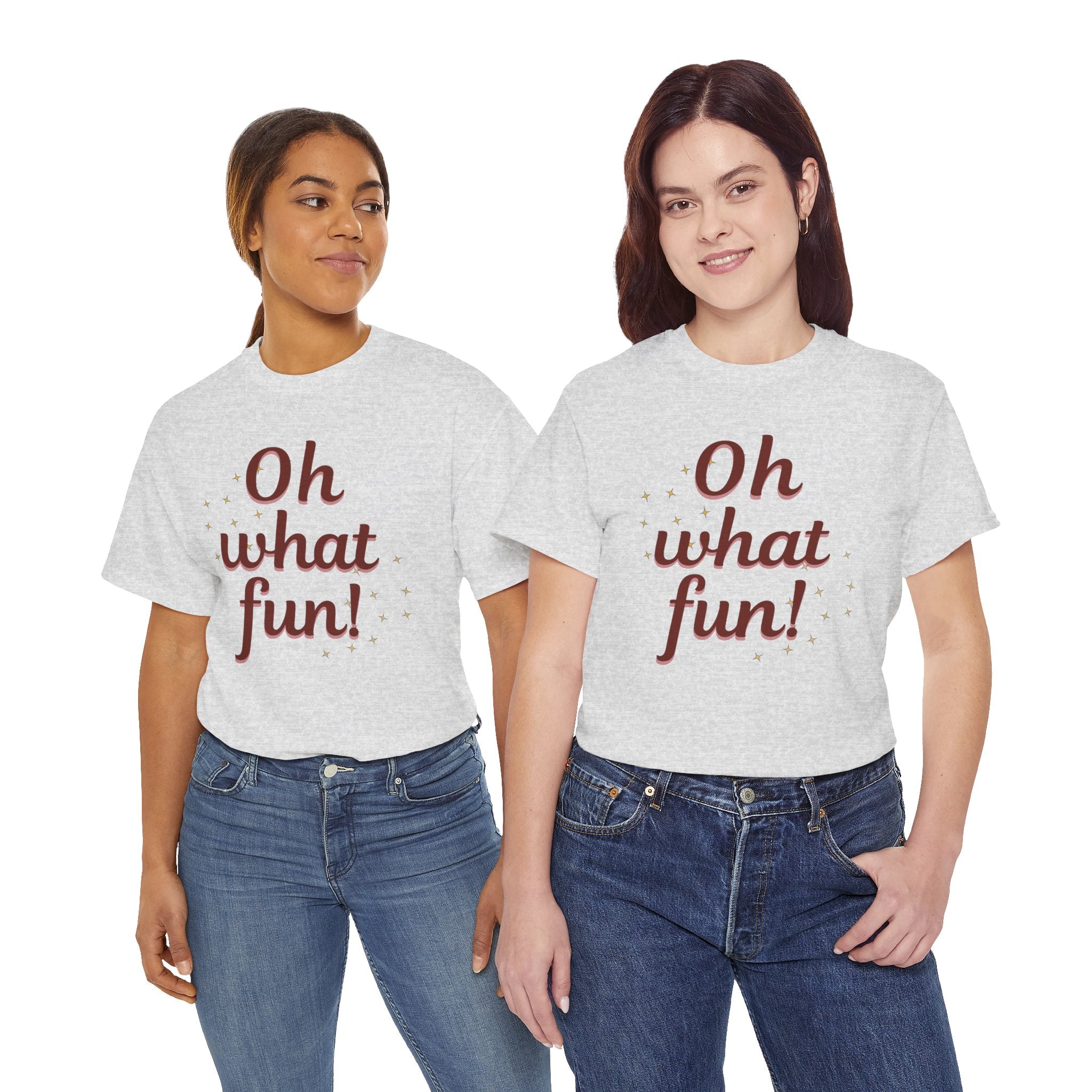 Oh What Fun Tee — Holiday Graphic Christmas T-Shirt