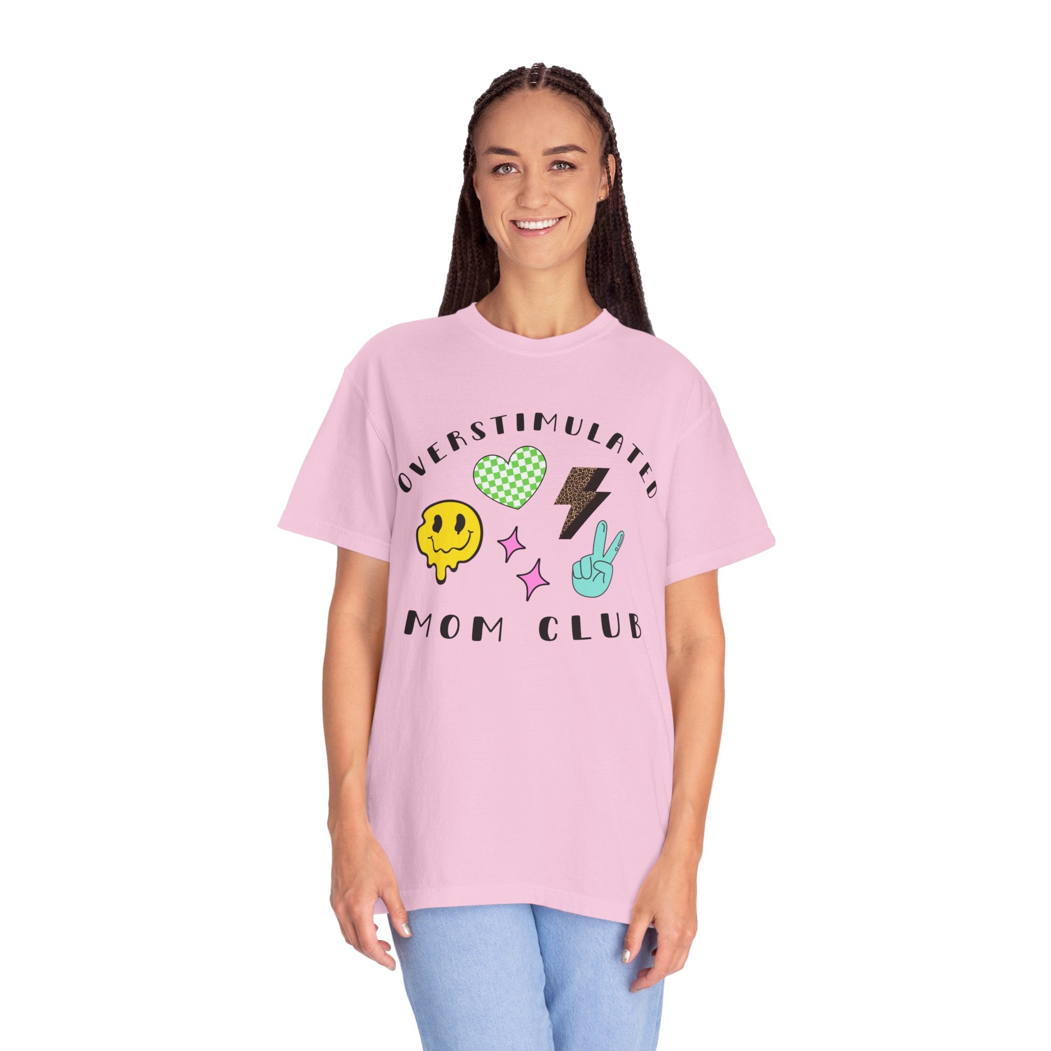 Overstimulated Mom Club T-Shirt
