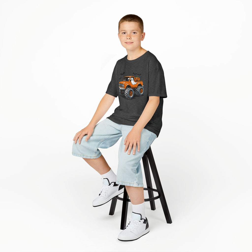 Monster Truck Halloween Boys Tee