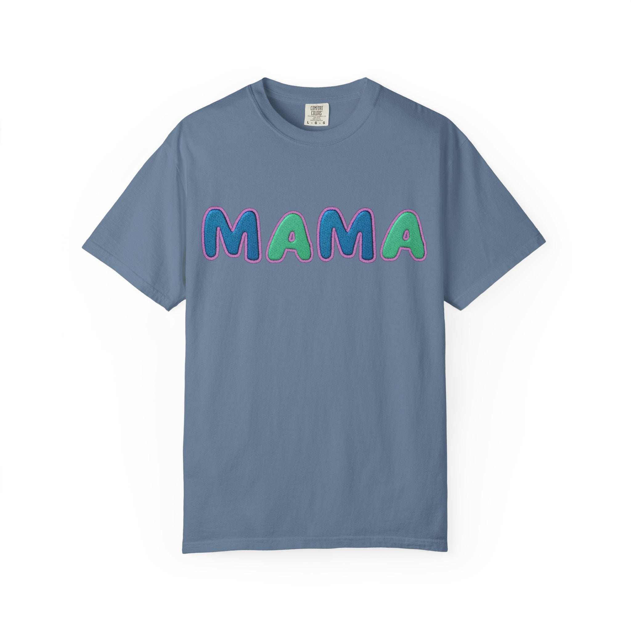 Mama T-Shirt, Garment-Dyed Top for Moms