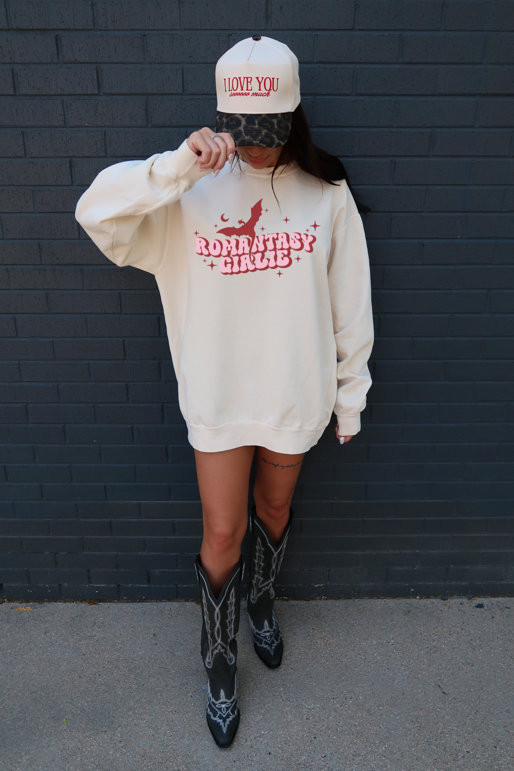 Romantic Fantasy Girl Crewneck Sweatshirt