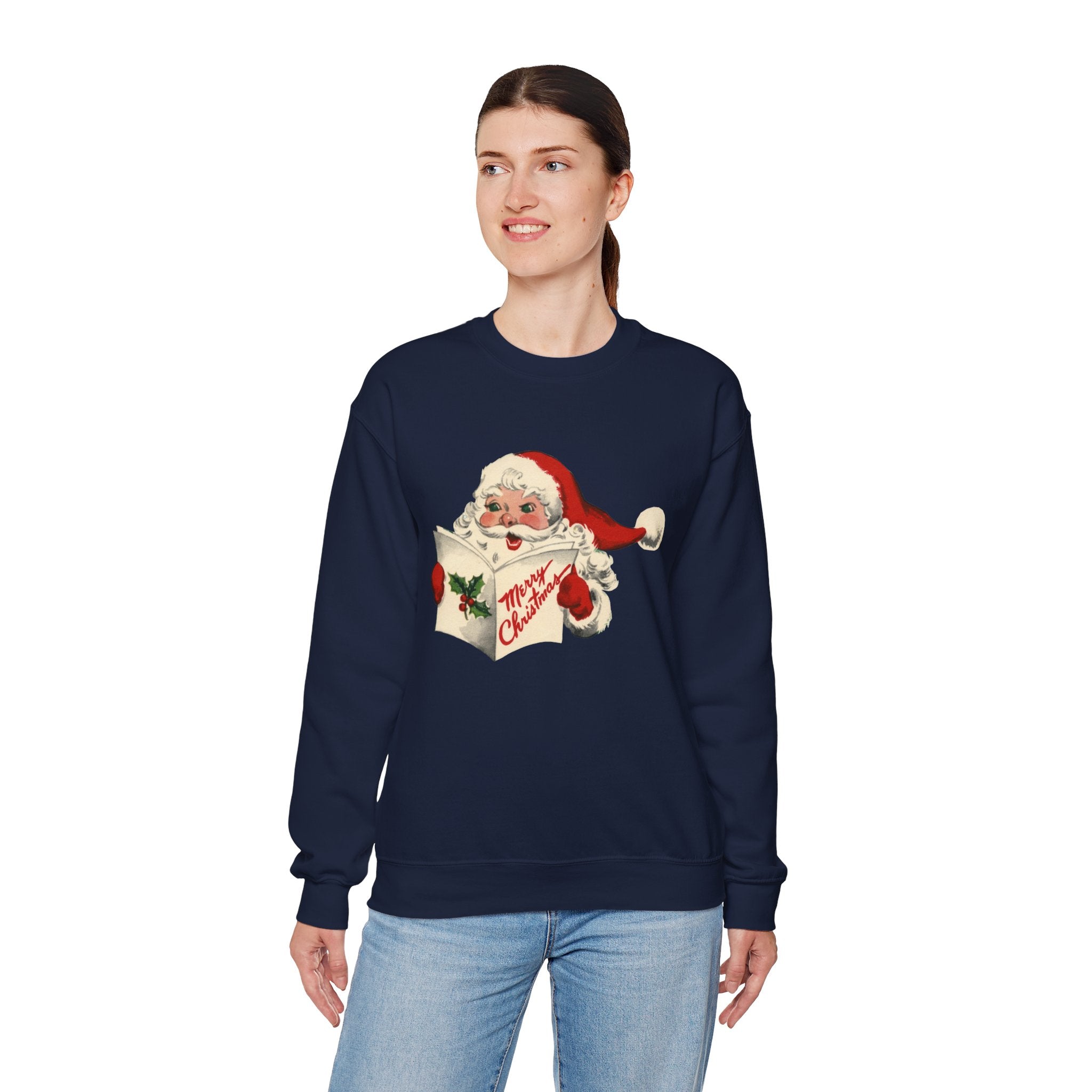 Vintage Santa Christmas Sweatshirt