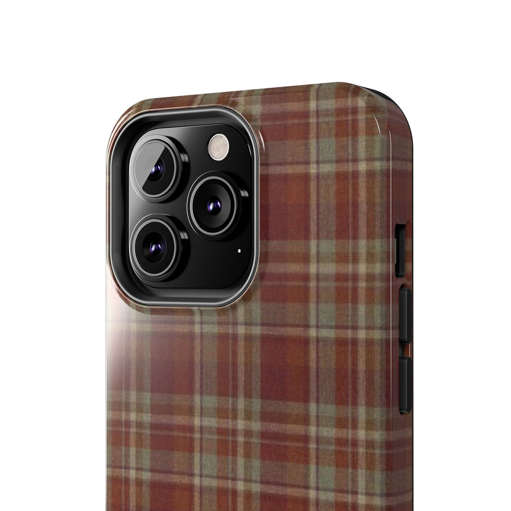 Autumn Plaid Tough Phone Case