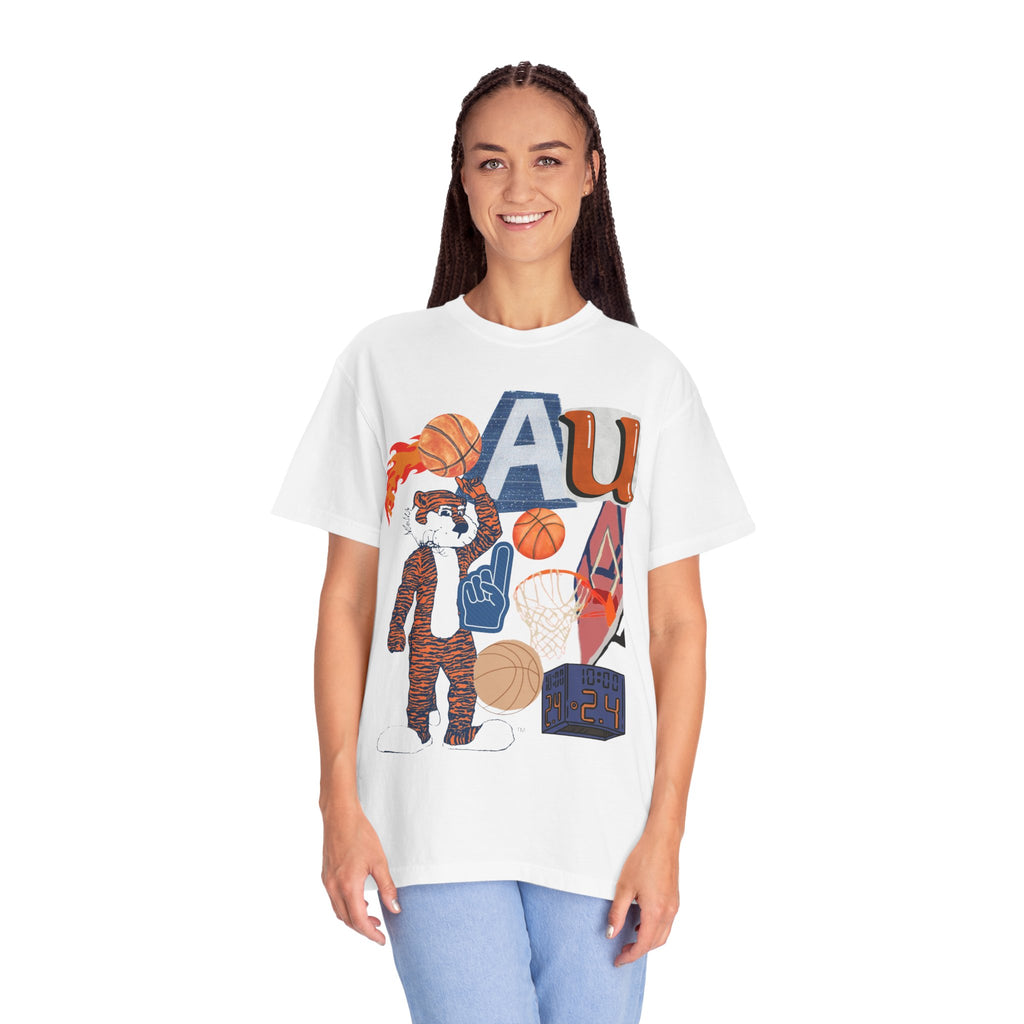 Vintage-Inspired Basketball T-Shirt for Sports Fans