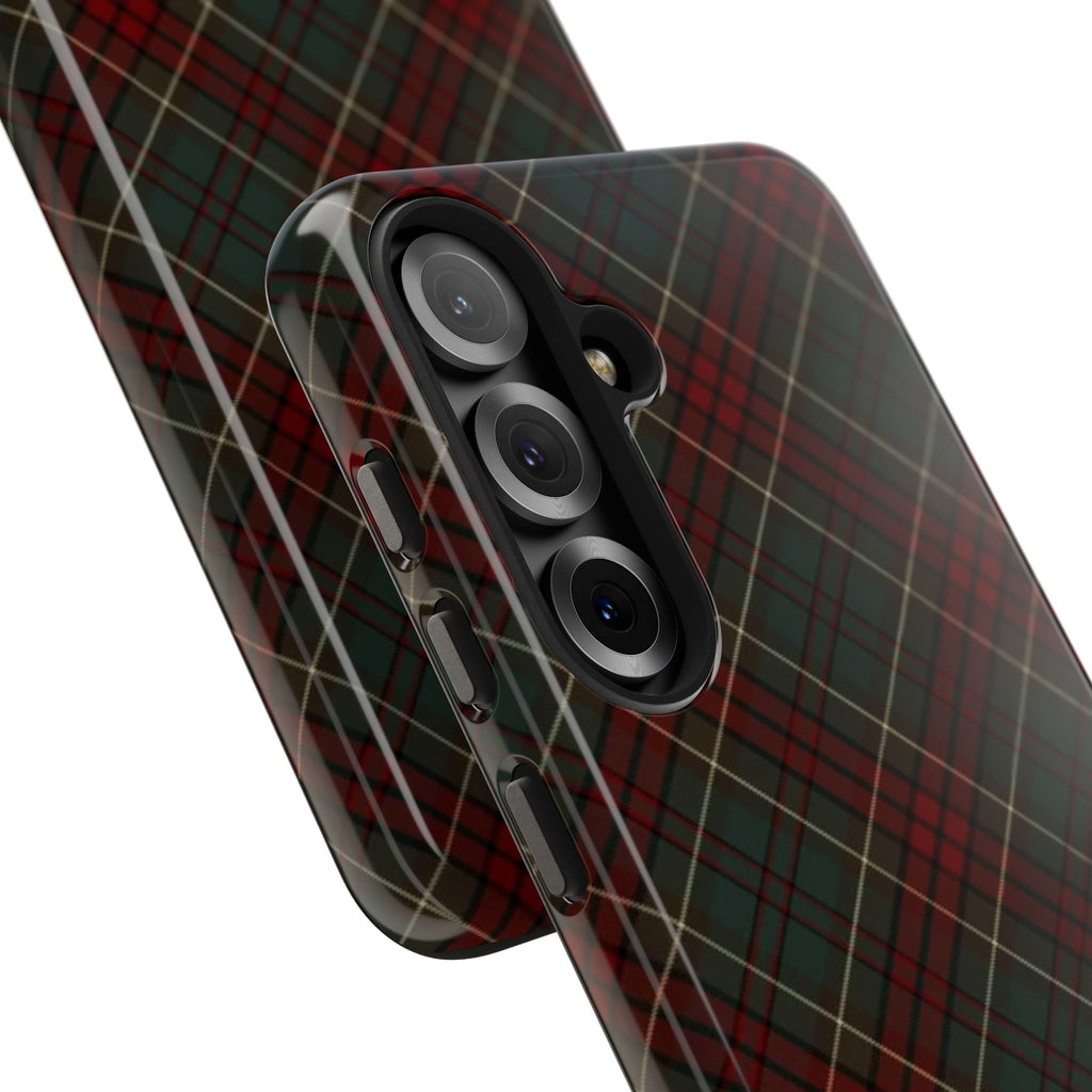 Christmas Plaid Pattern Tough Phone Case