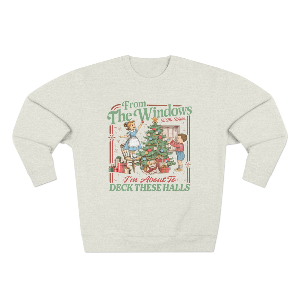 Vintage Christmas Sweatshirt - Holiday Crewneck