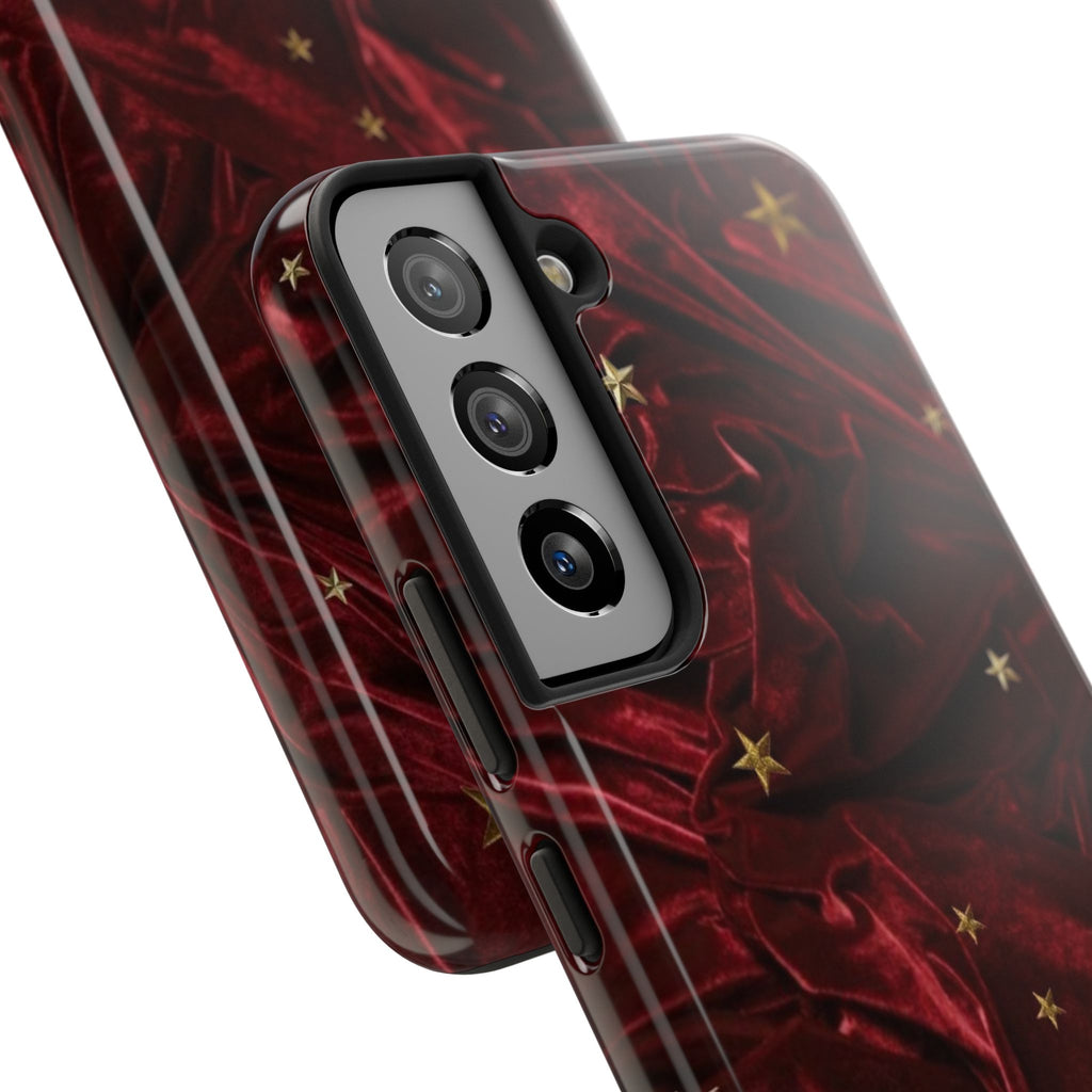 Holiday Velvet Star Tough Phone Case