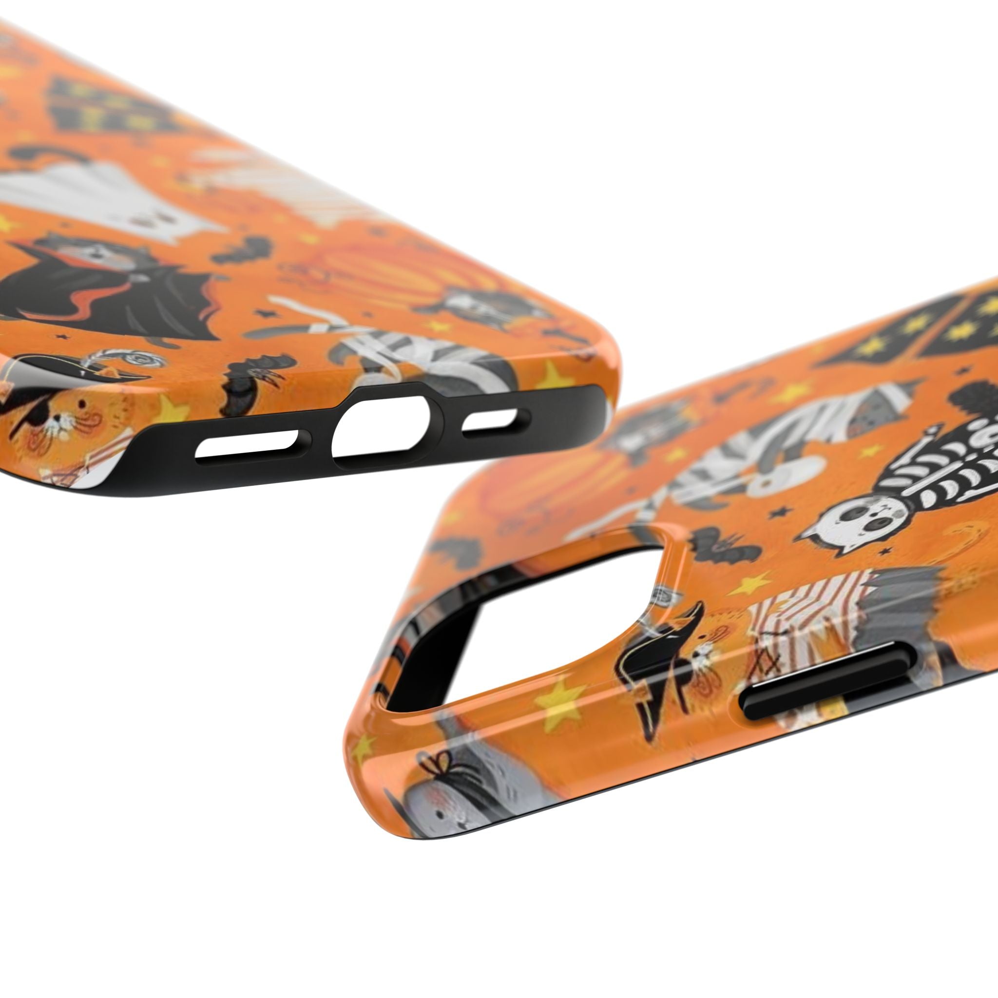 Spooky-Cat Halloween Tough Phone Case
