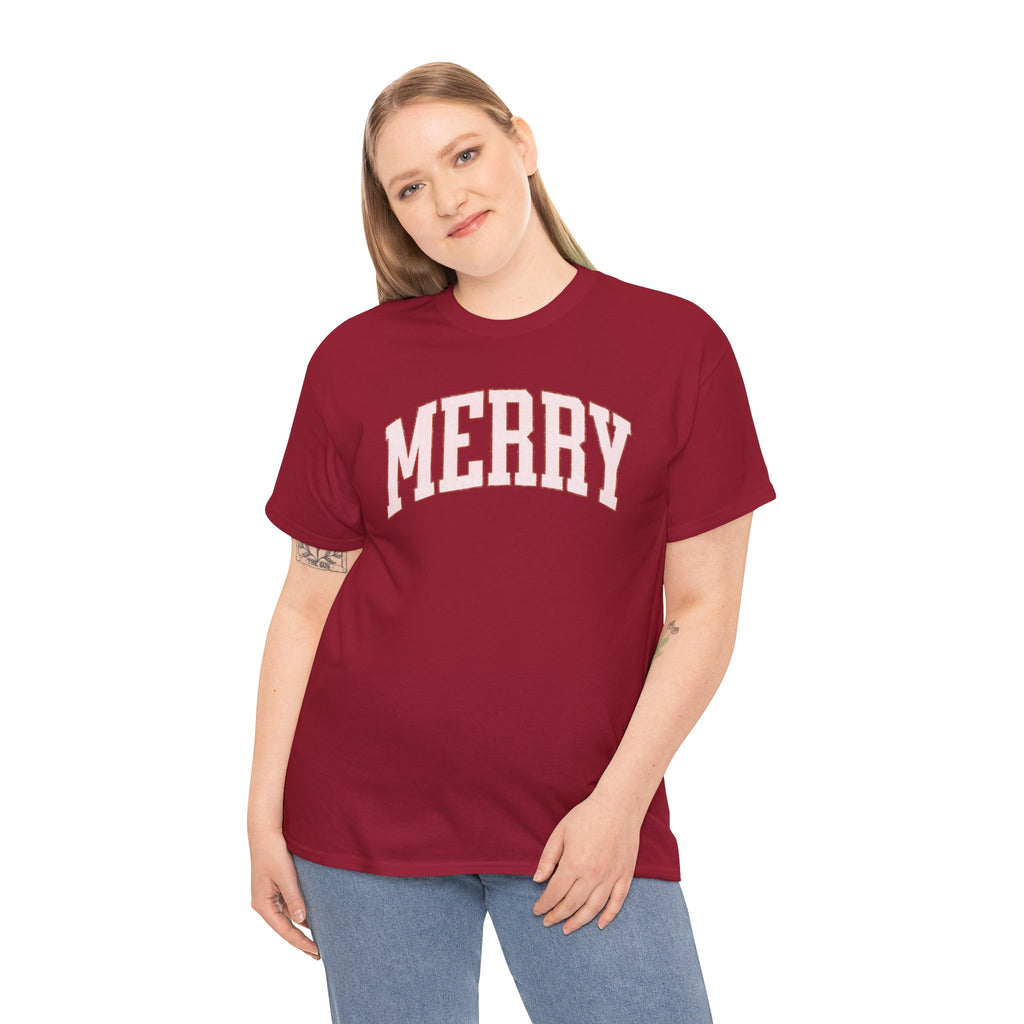 Merry Graphic Tee — Holiday T‑Shirt