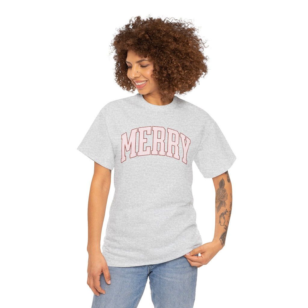 Merry Graphic Tee — Holiday T‑Shirt