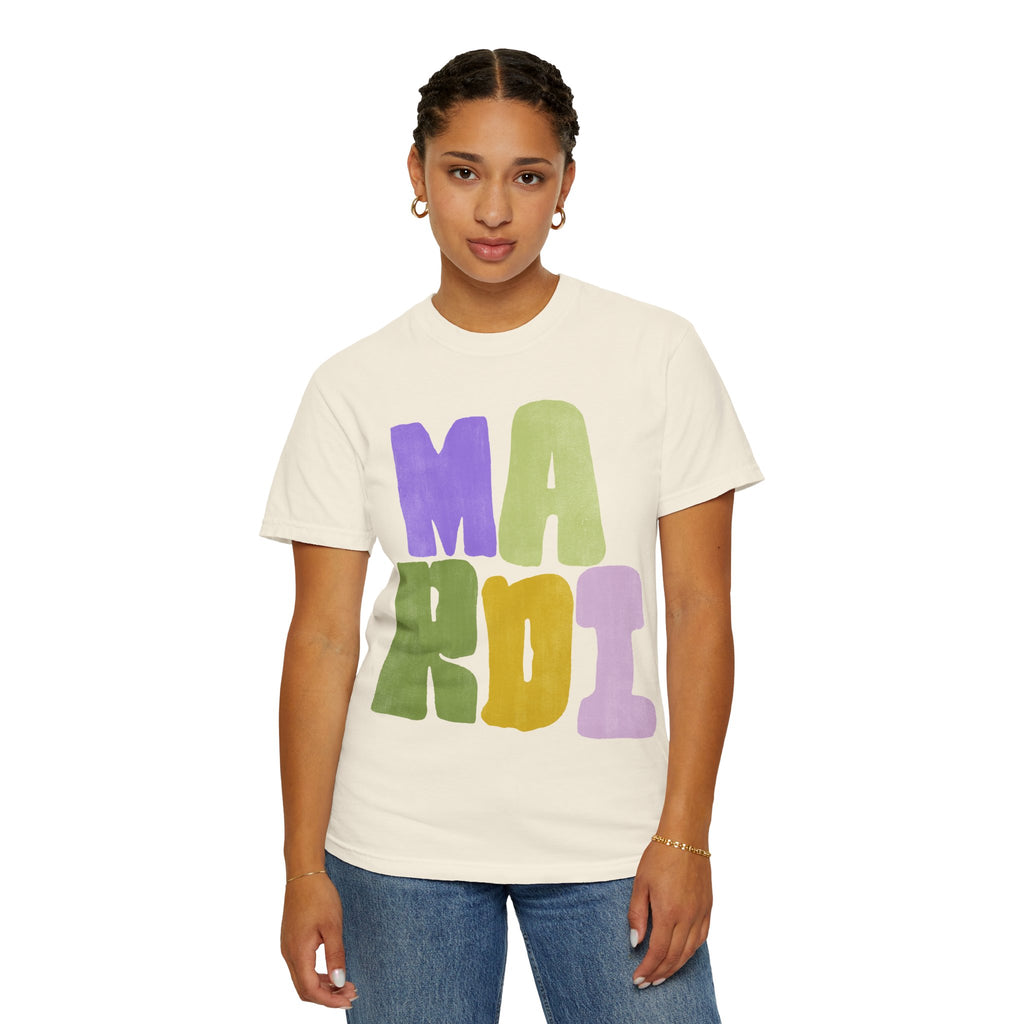 Mardi Bold Block Letter T-Shirt