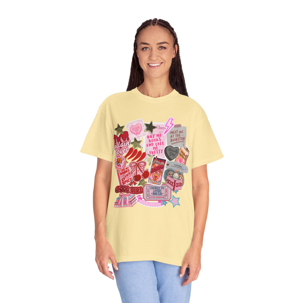 Book Girl Charm T-shirt