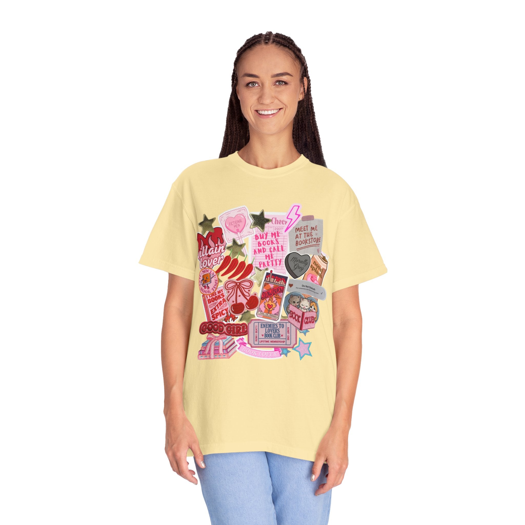 Book Girl Charm T-shirt