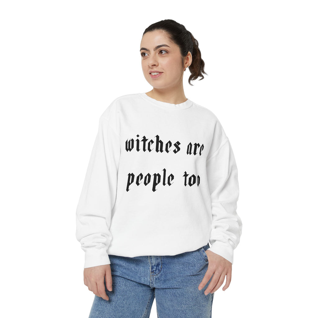 Halloween Witchy Garment-Dyed Sweatshirt