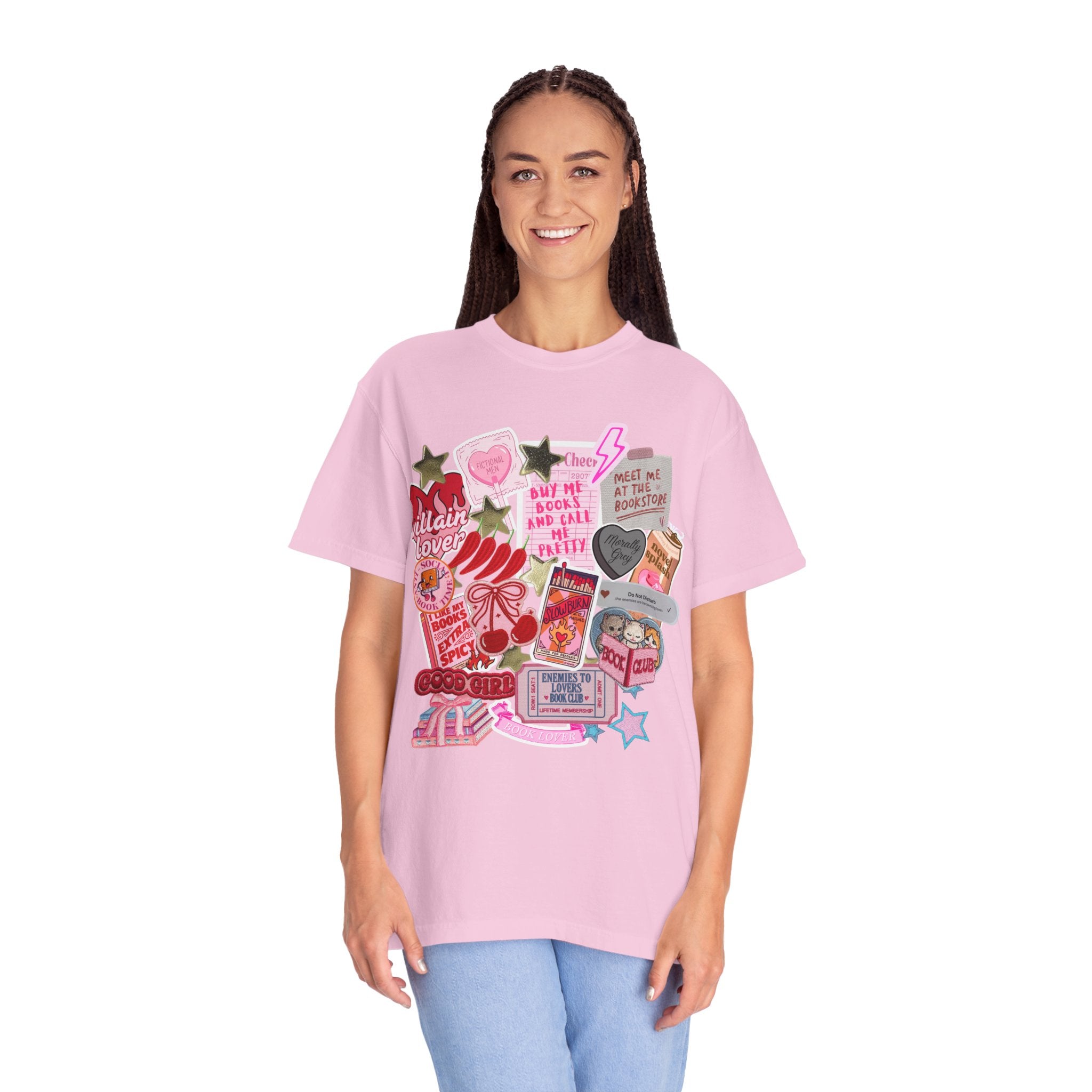 Book Girl Charm T-shirt