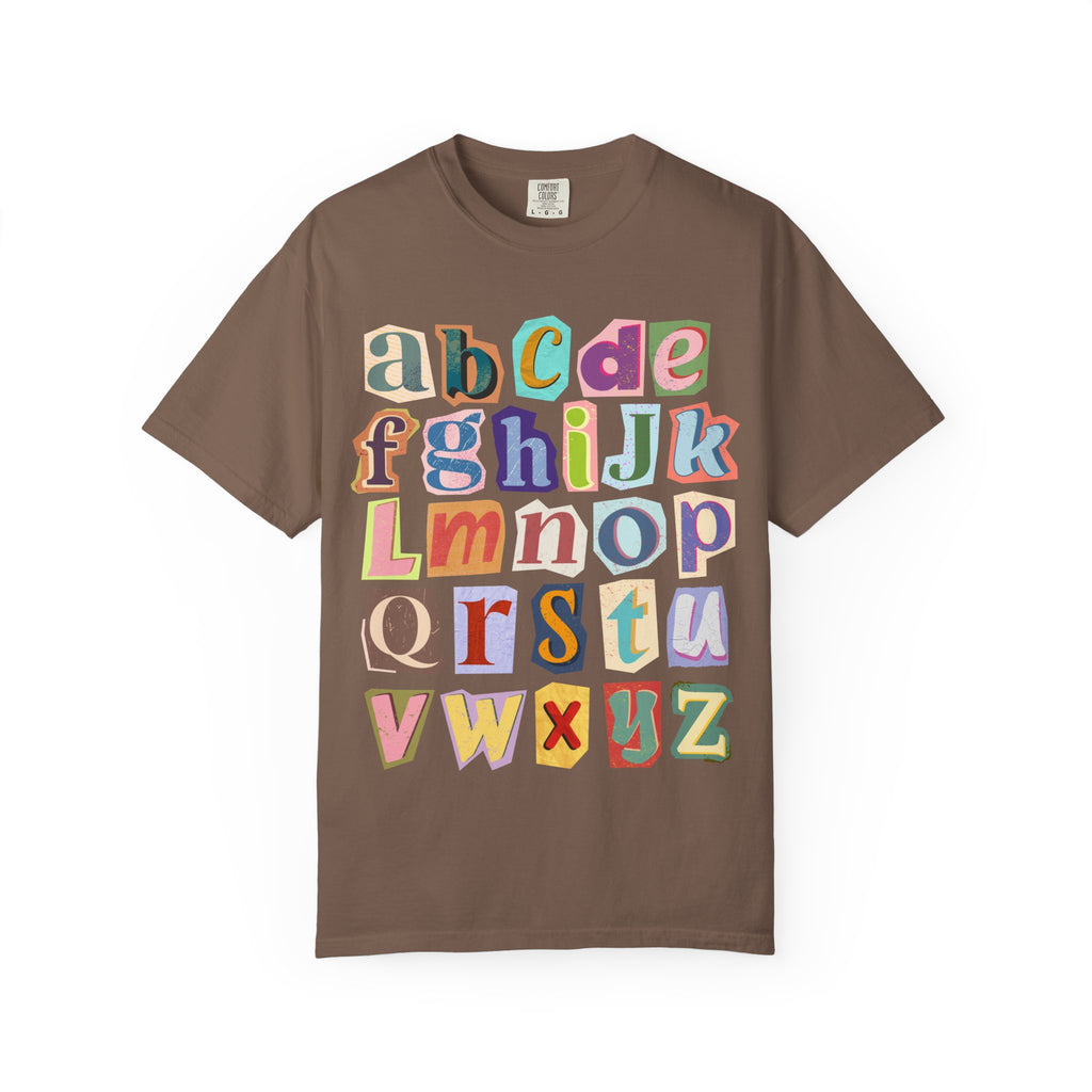 Colorful Alphabet T-Shirt