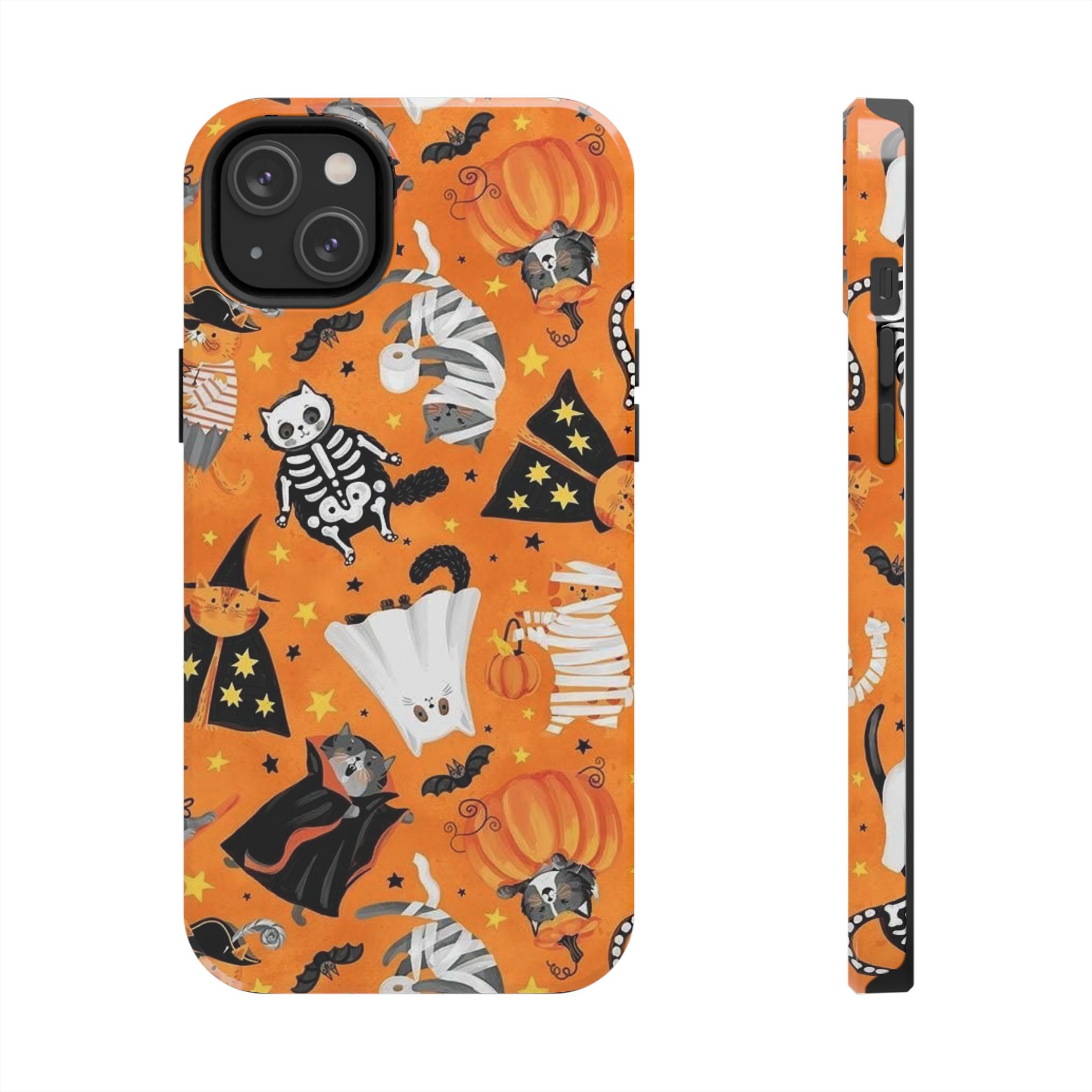 Spooky-Cat Halloween Tough Phone Case