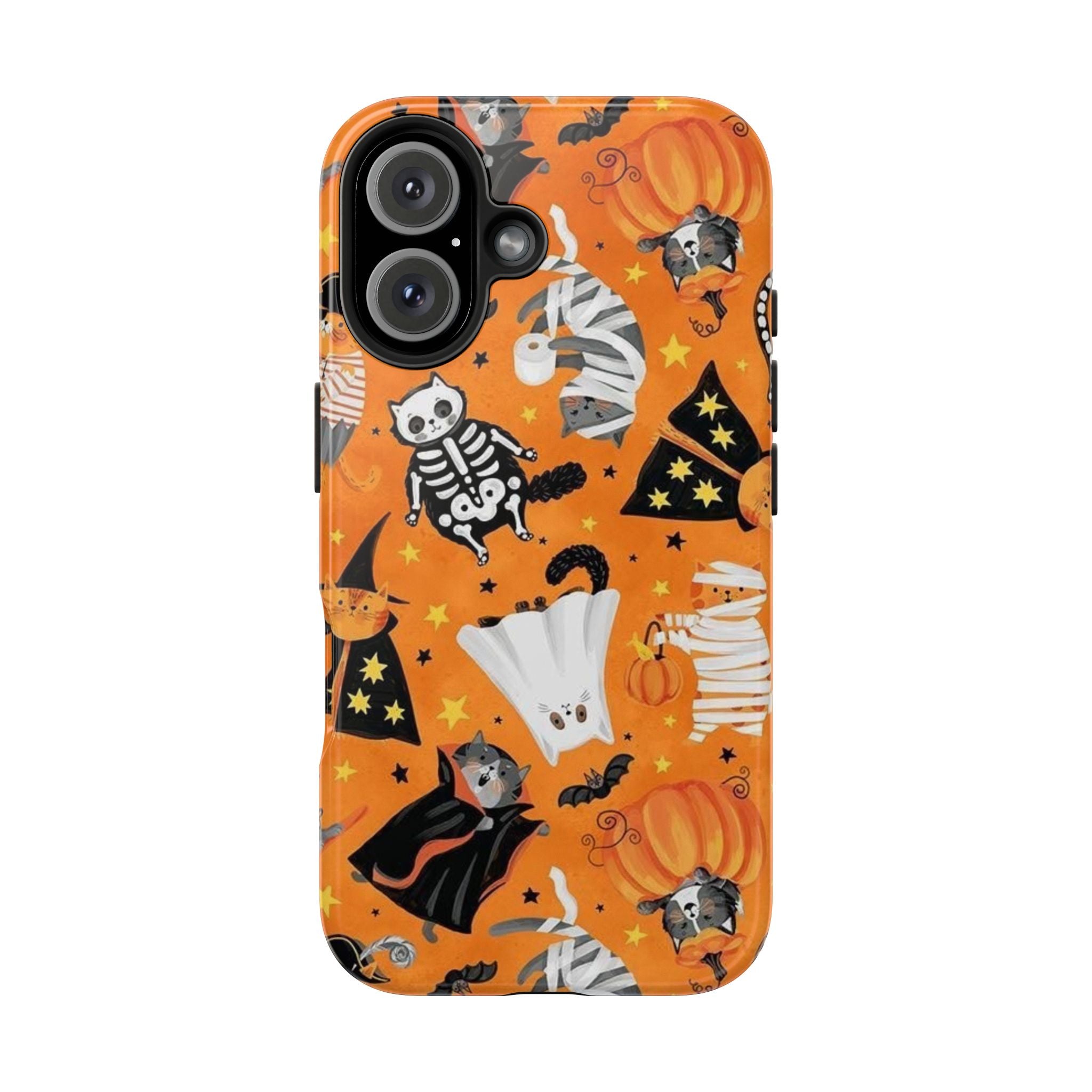 Spooky-Cat Halloween Tough Phone Case