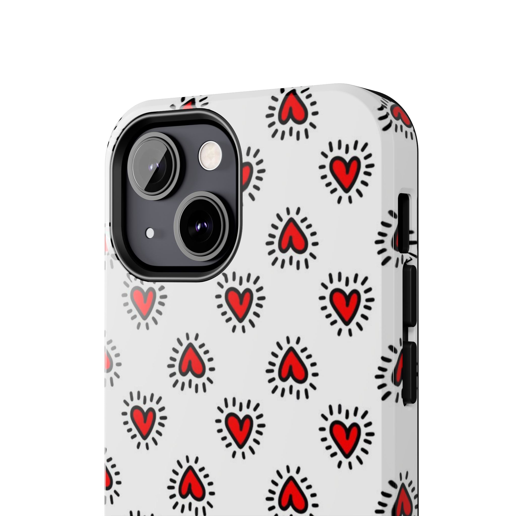 Heart Doodle Tough Phone Case