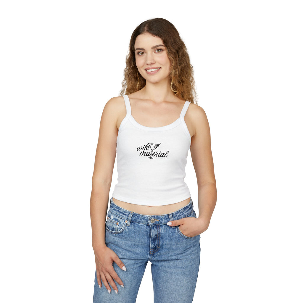 Wifey Material Spaghetti Strap Tank Top