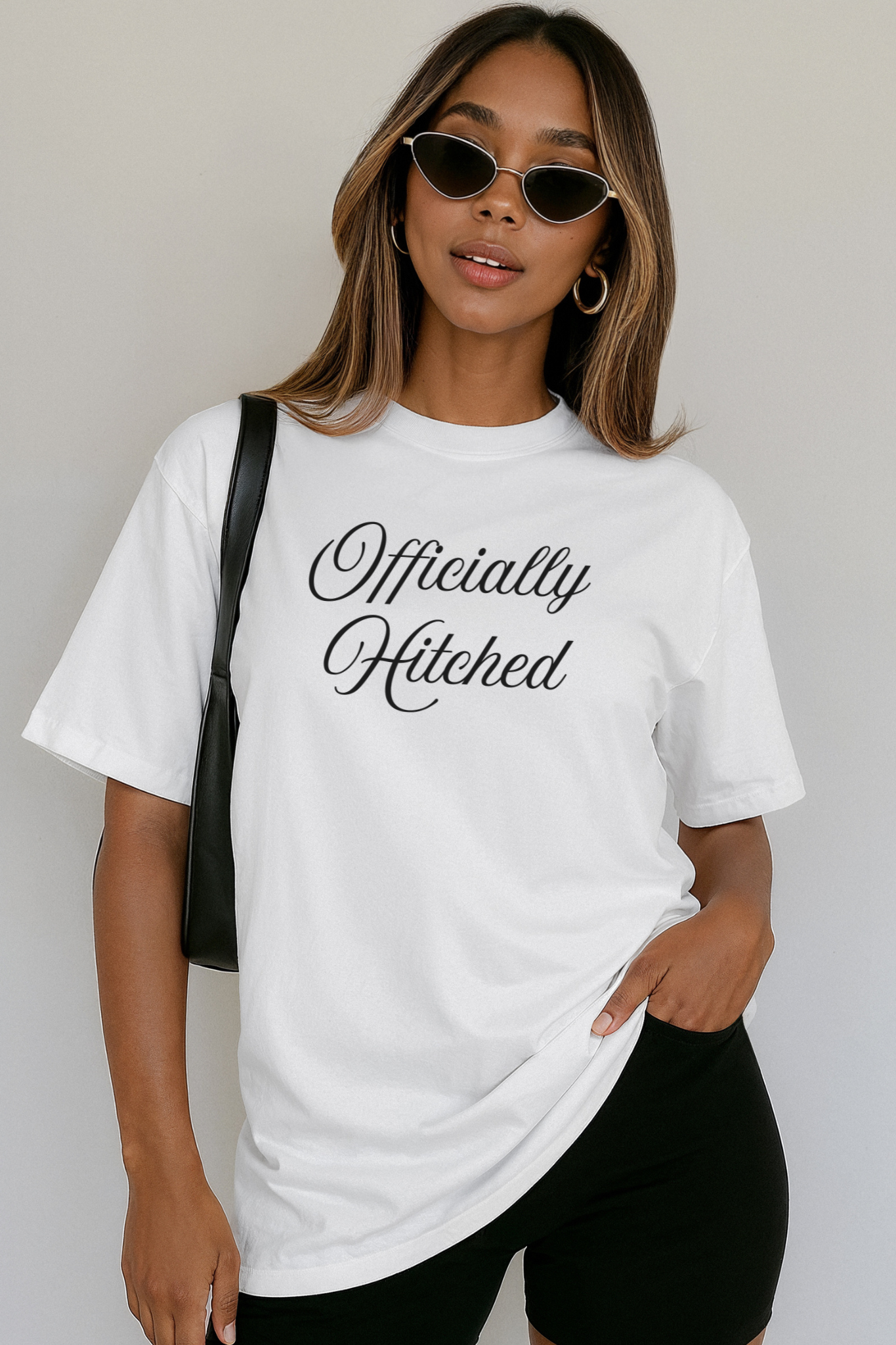 Officially Hitched Garment-Dyed T-shirt