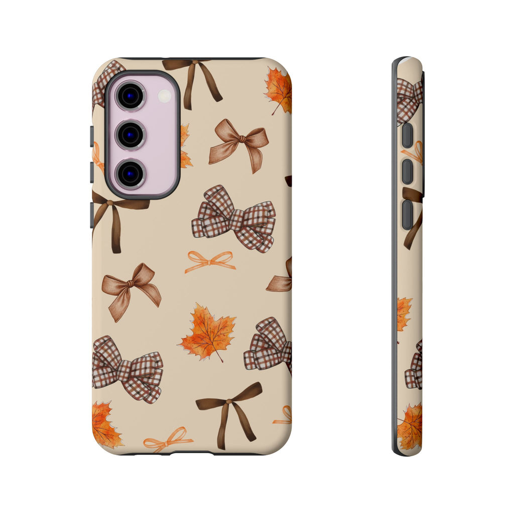 Autumn Bows Tough Phone Case