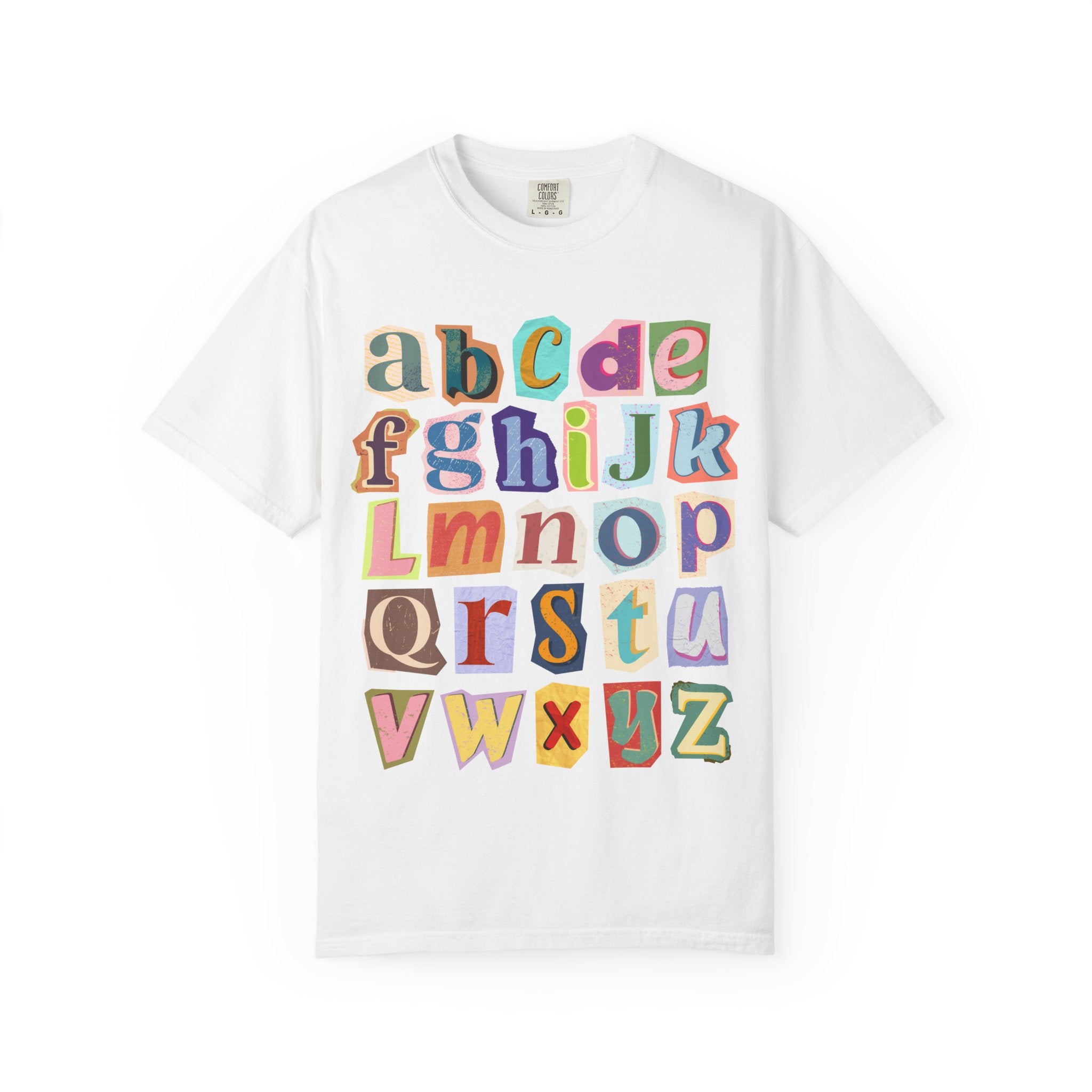Colorful Alphabet T-Shirt