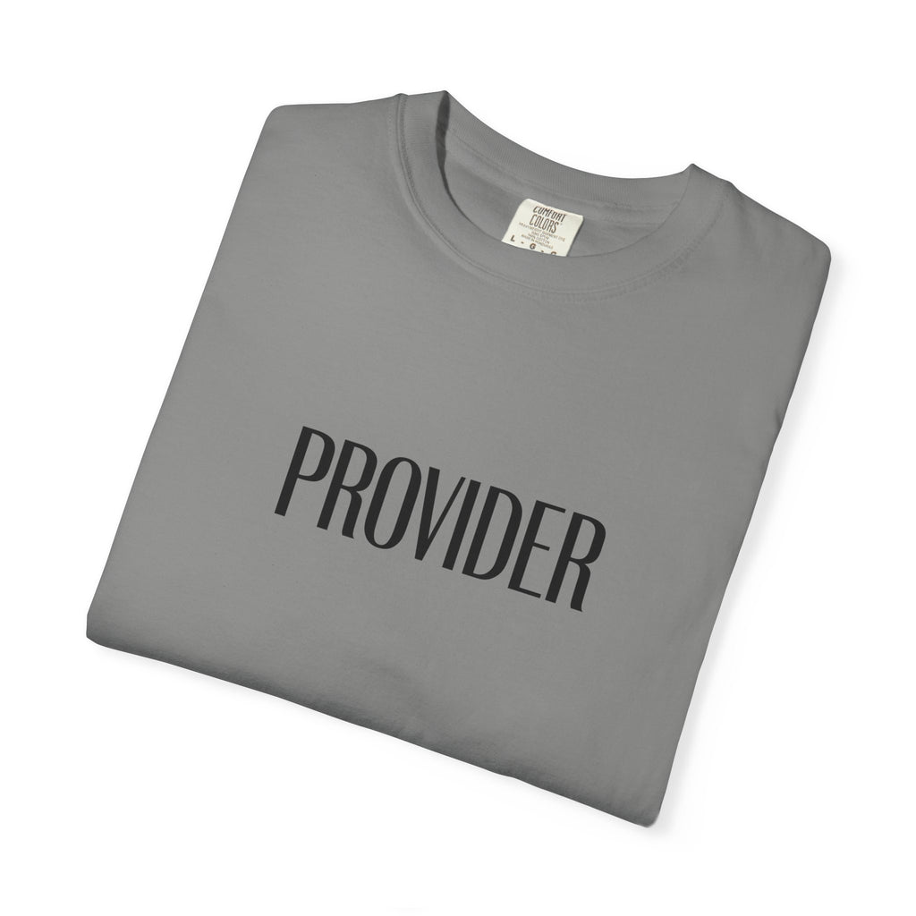 Provider Unisex Garment-Dyed T-shirt, Casual Tee
