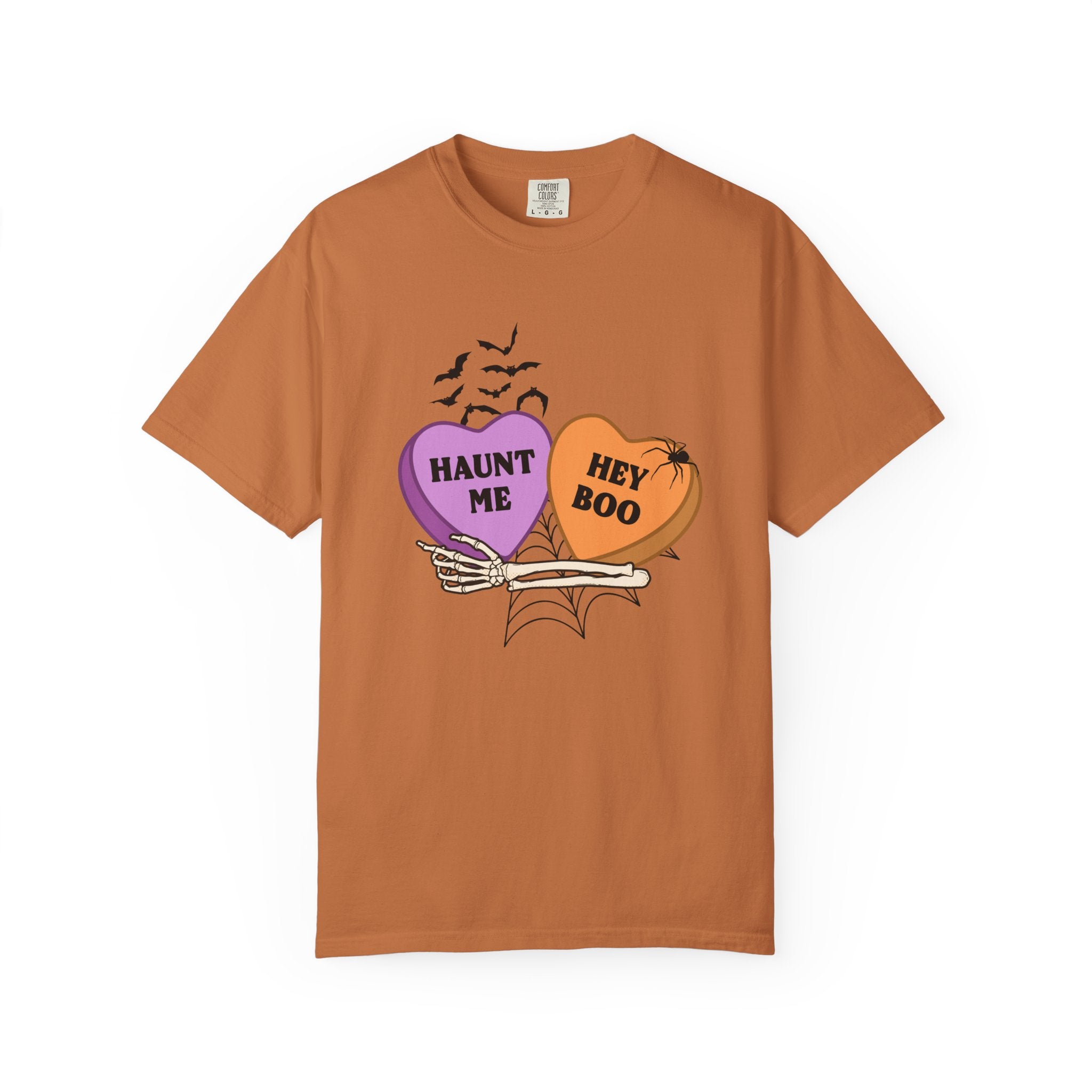 Comfort Color Halloween Candy Heart T-Shirt