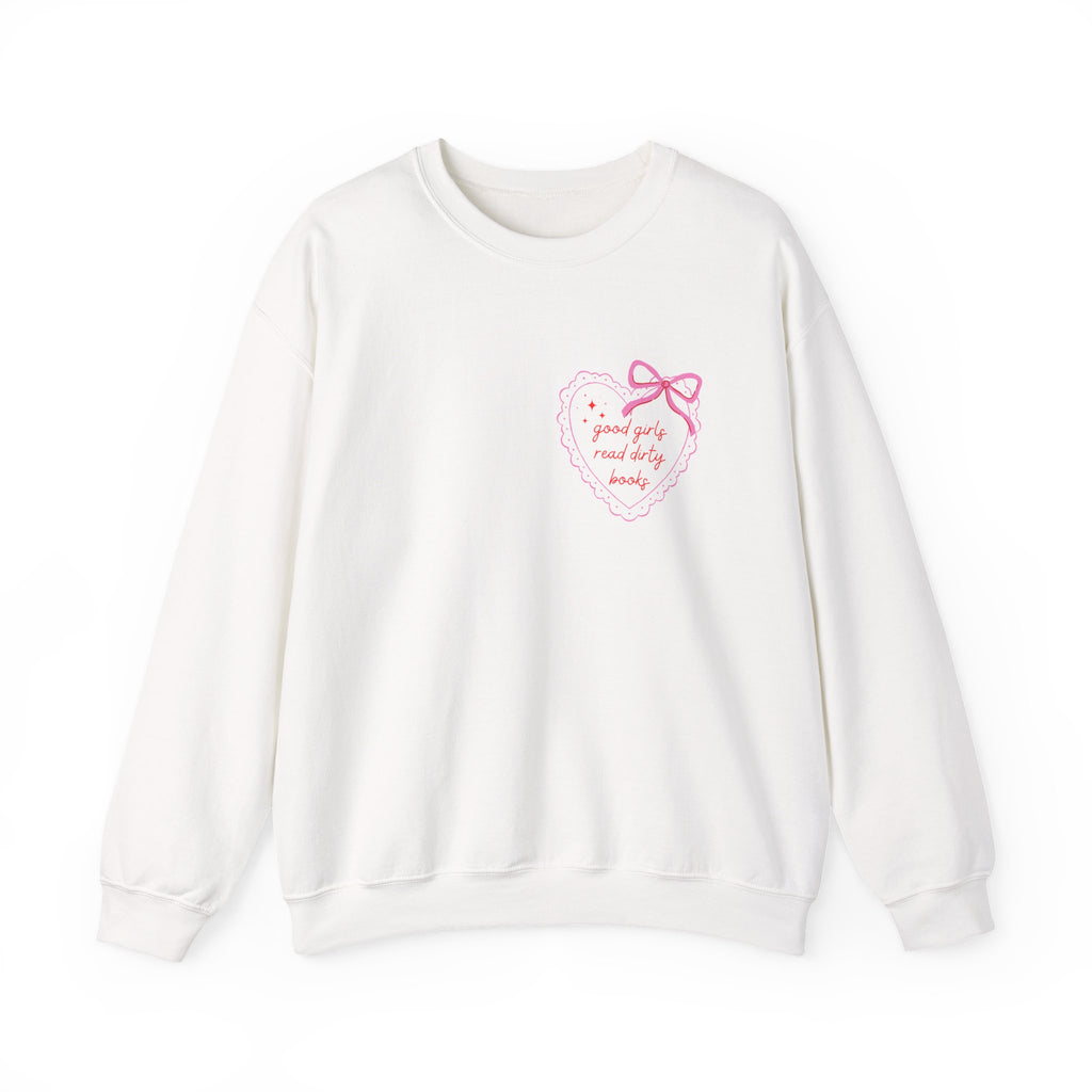 Cozy Book / Heart Sweatshirt