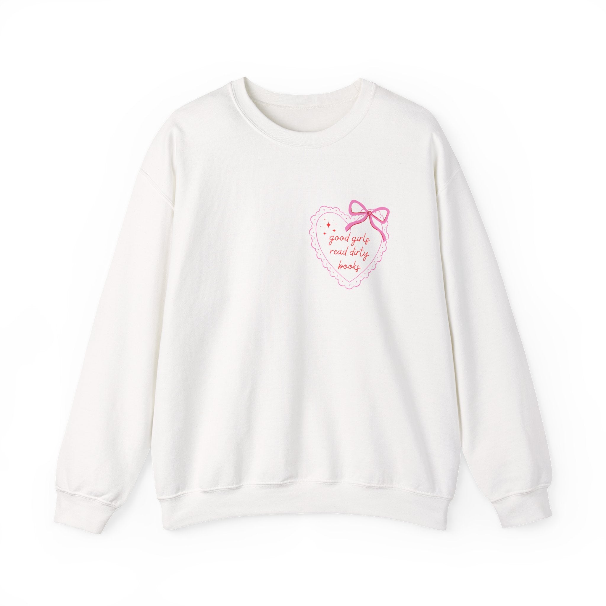 Cozy Book / Heart Sweatshirt