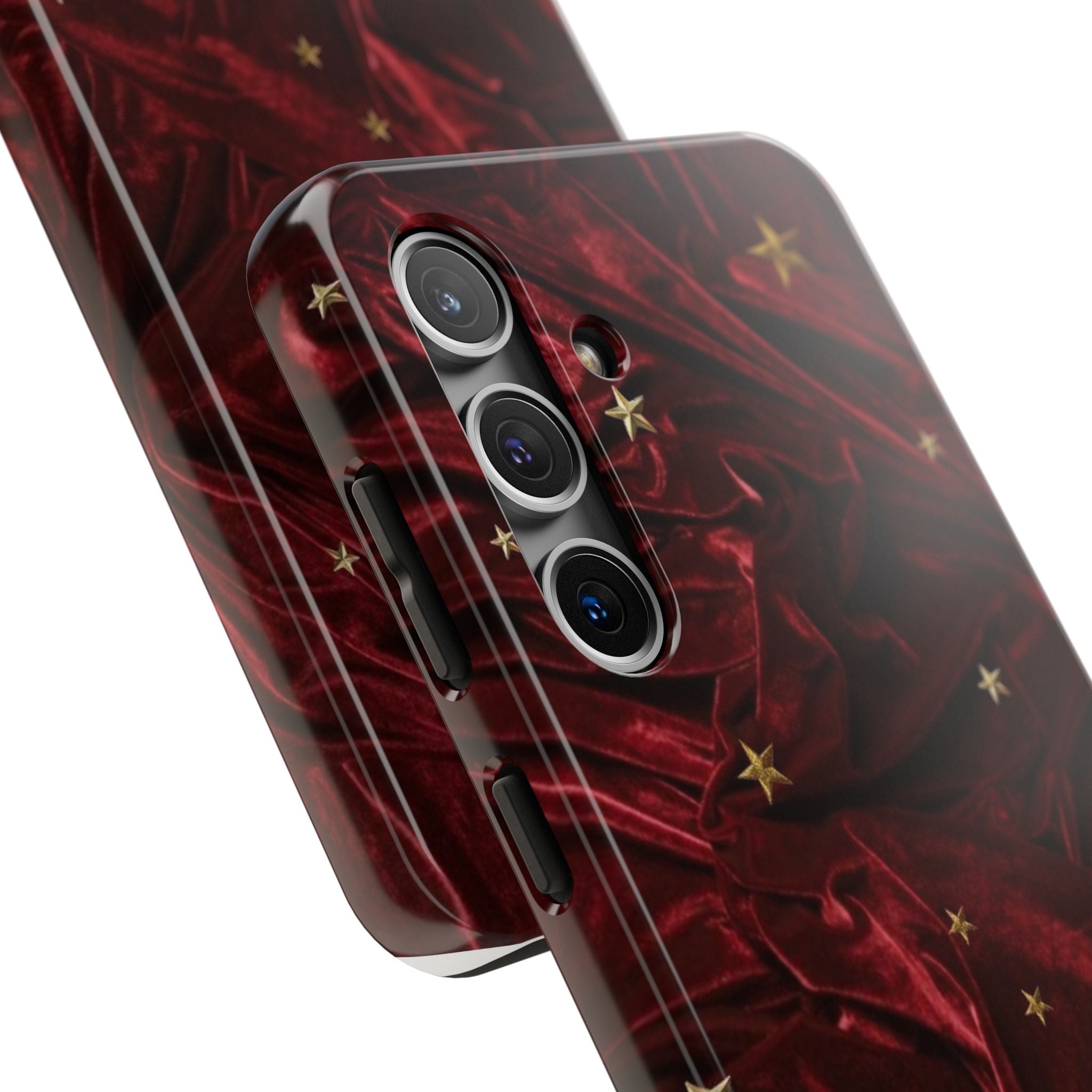 Holiday Velvet Star Tough Phone Case