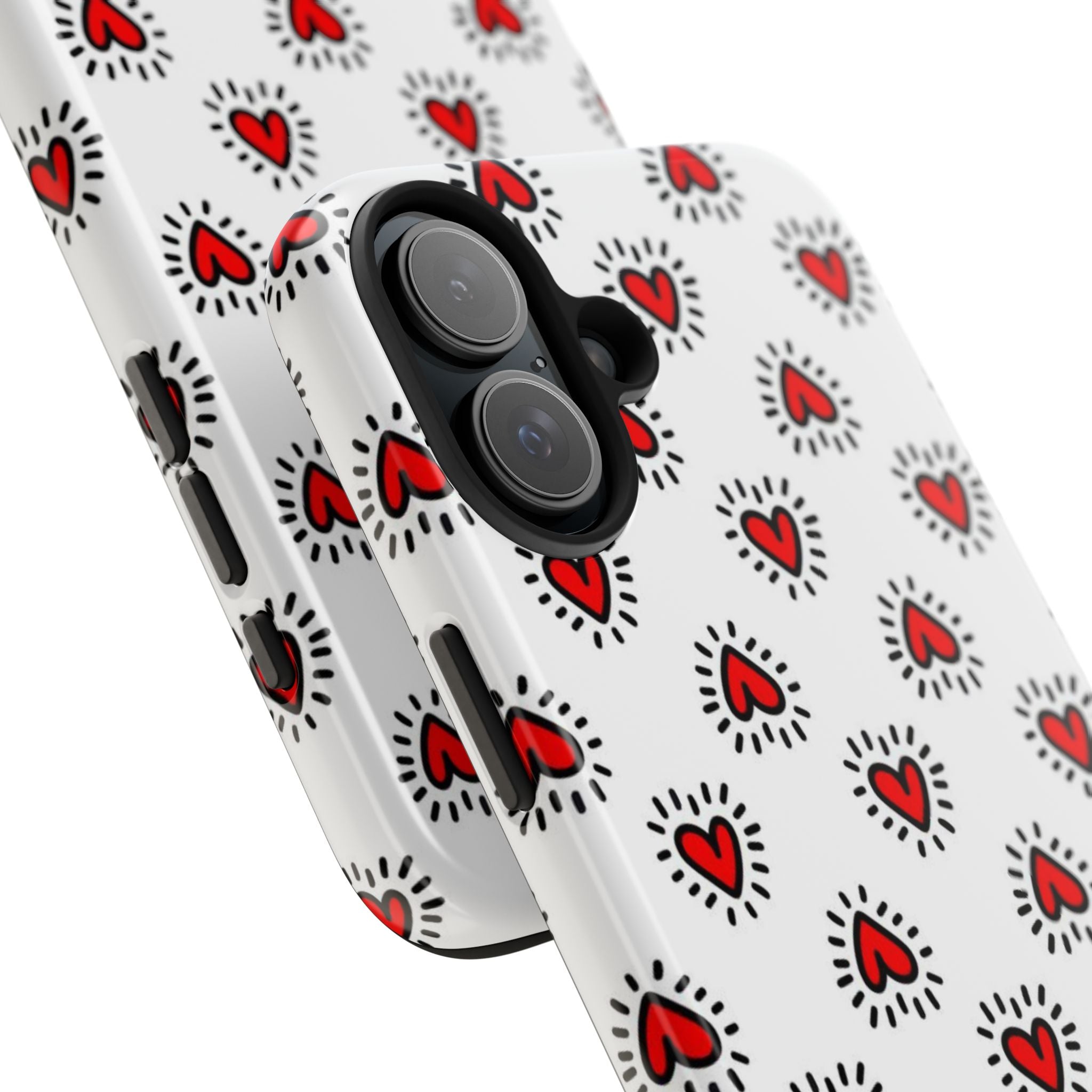 Heart Doodle Tough Phone Case