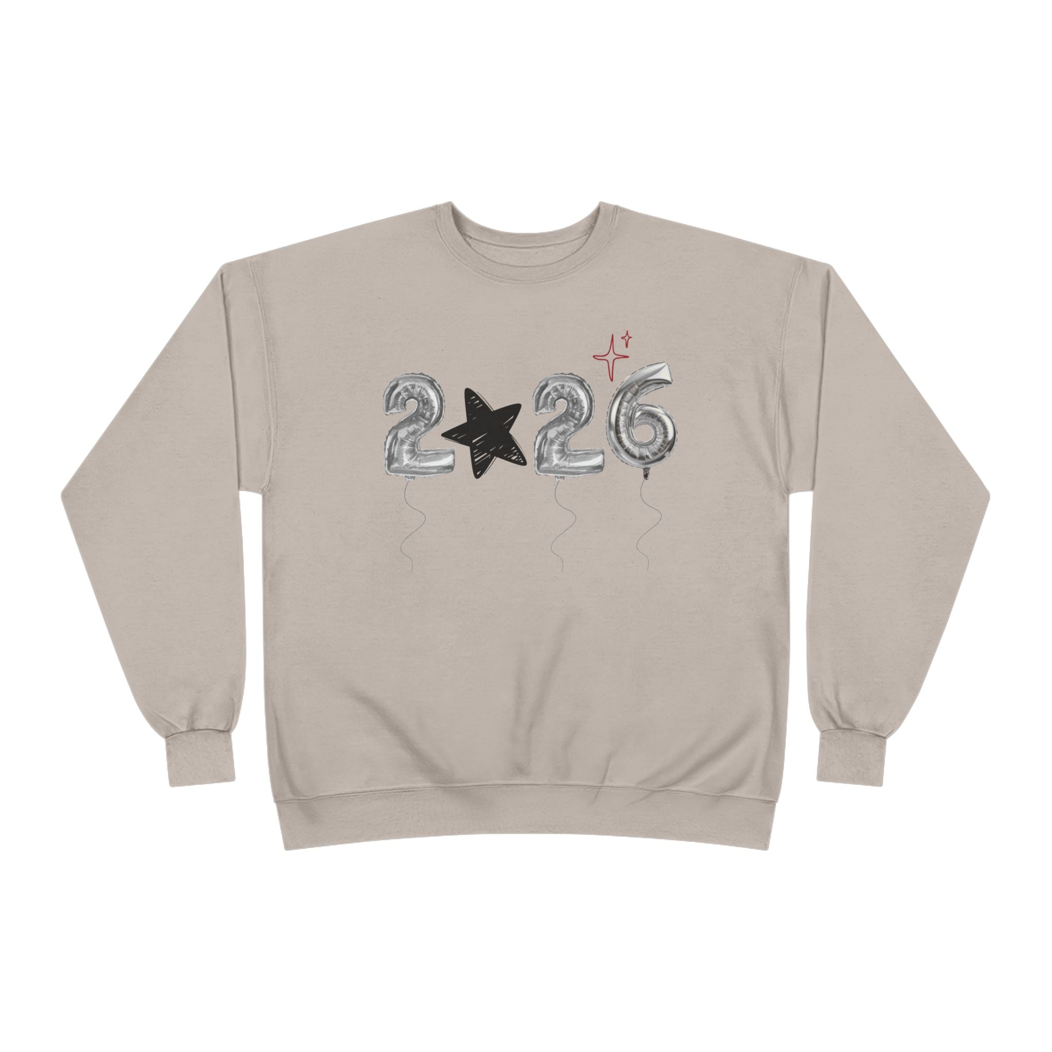 New Year 2026 EcoSmart® Crewneck Sweatshirt