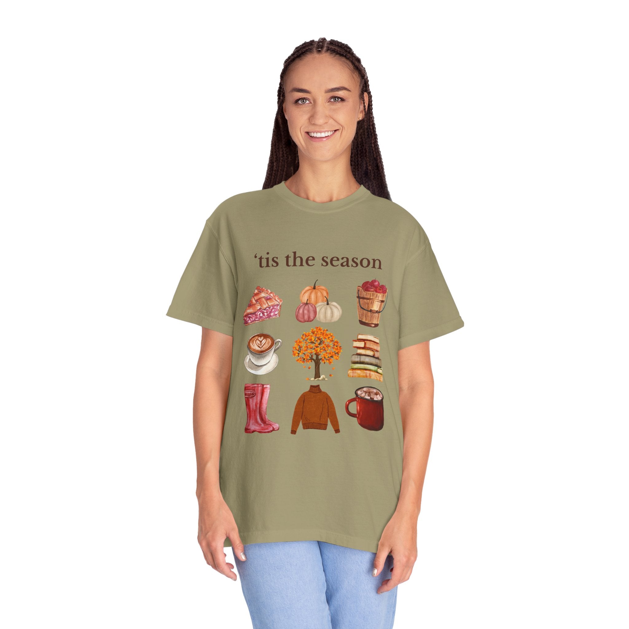 Autumn Vibes Garment-Dyed T-shirt