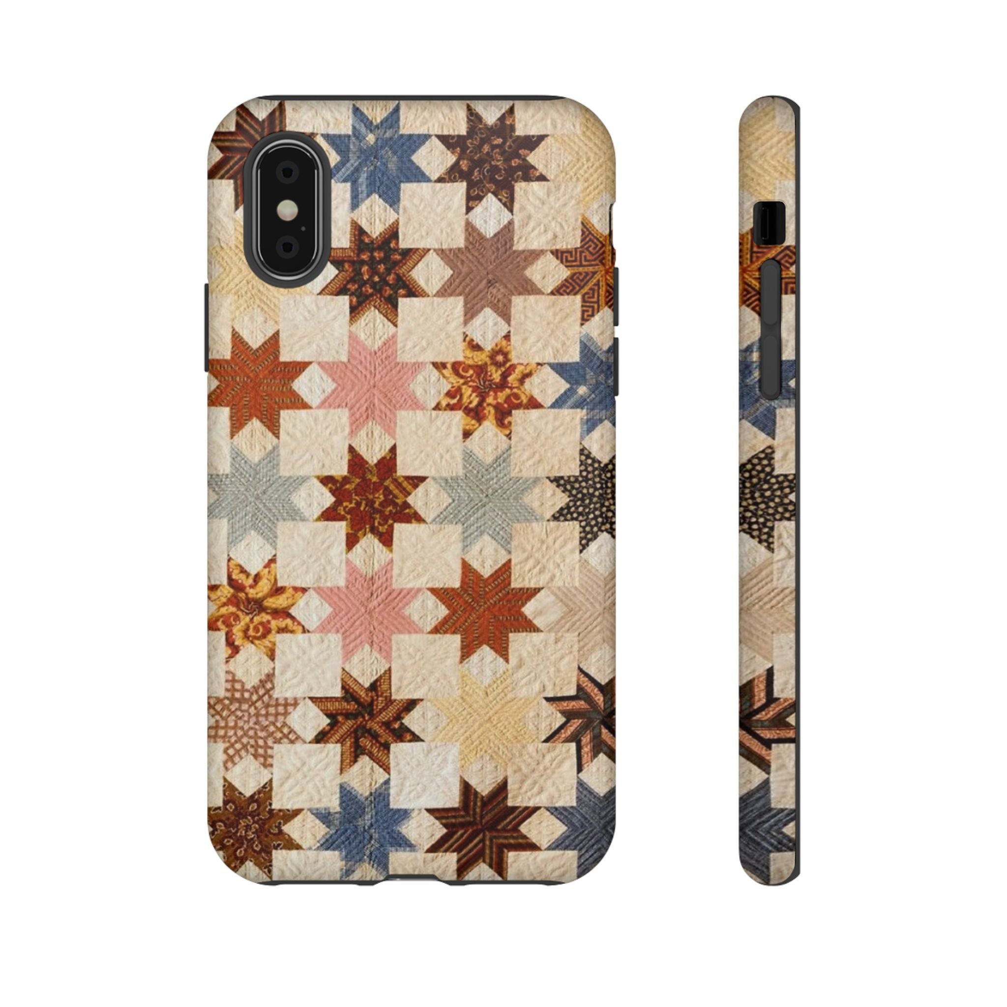 Quilted Star Dual Layer Phone Case