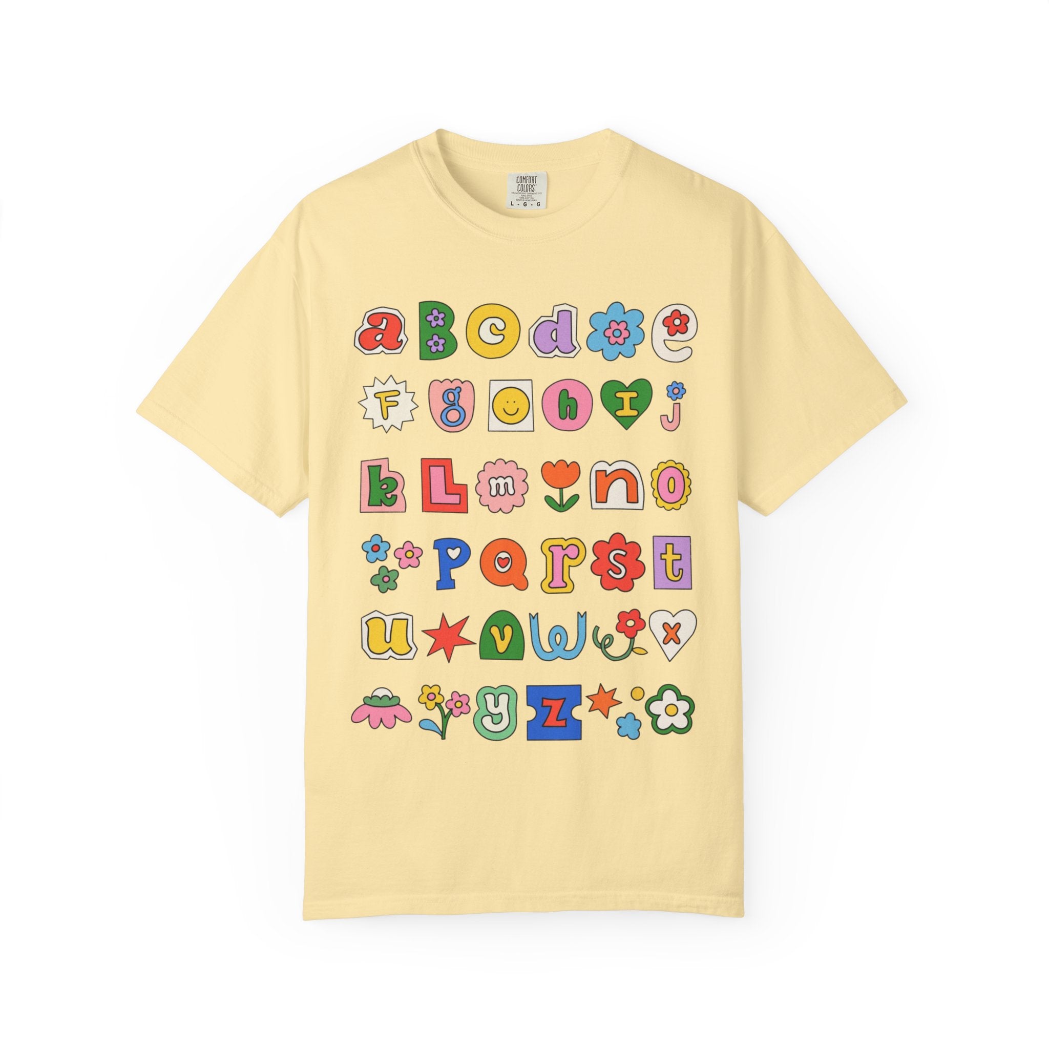 Preppy Alphabet Tee